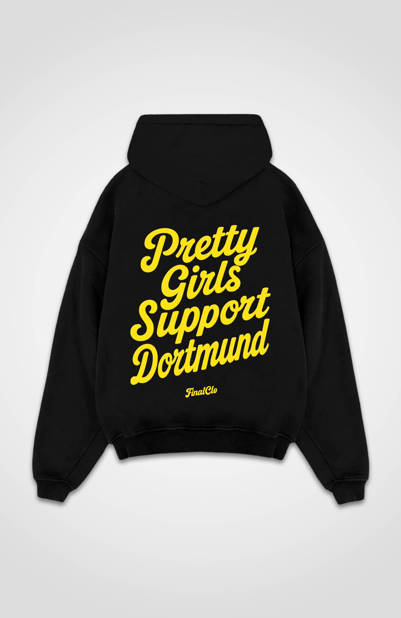 PRETTY GIRLS SUPPORT DORTMUND OVERSIZED HOODIE