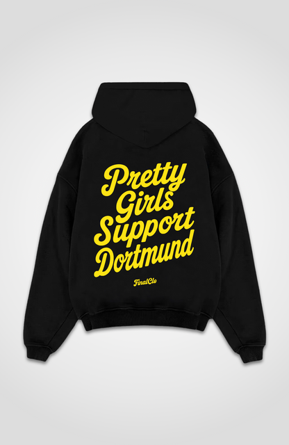 PRETTY GIRLS SUPPORT DORTMUND OVERSIZED HOODIE