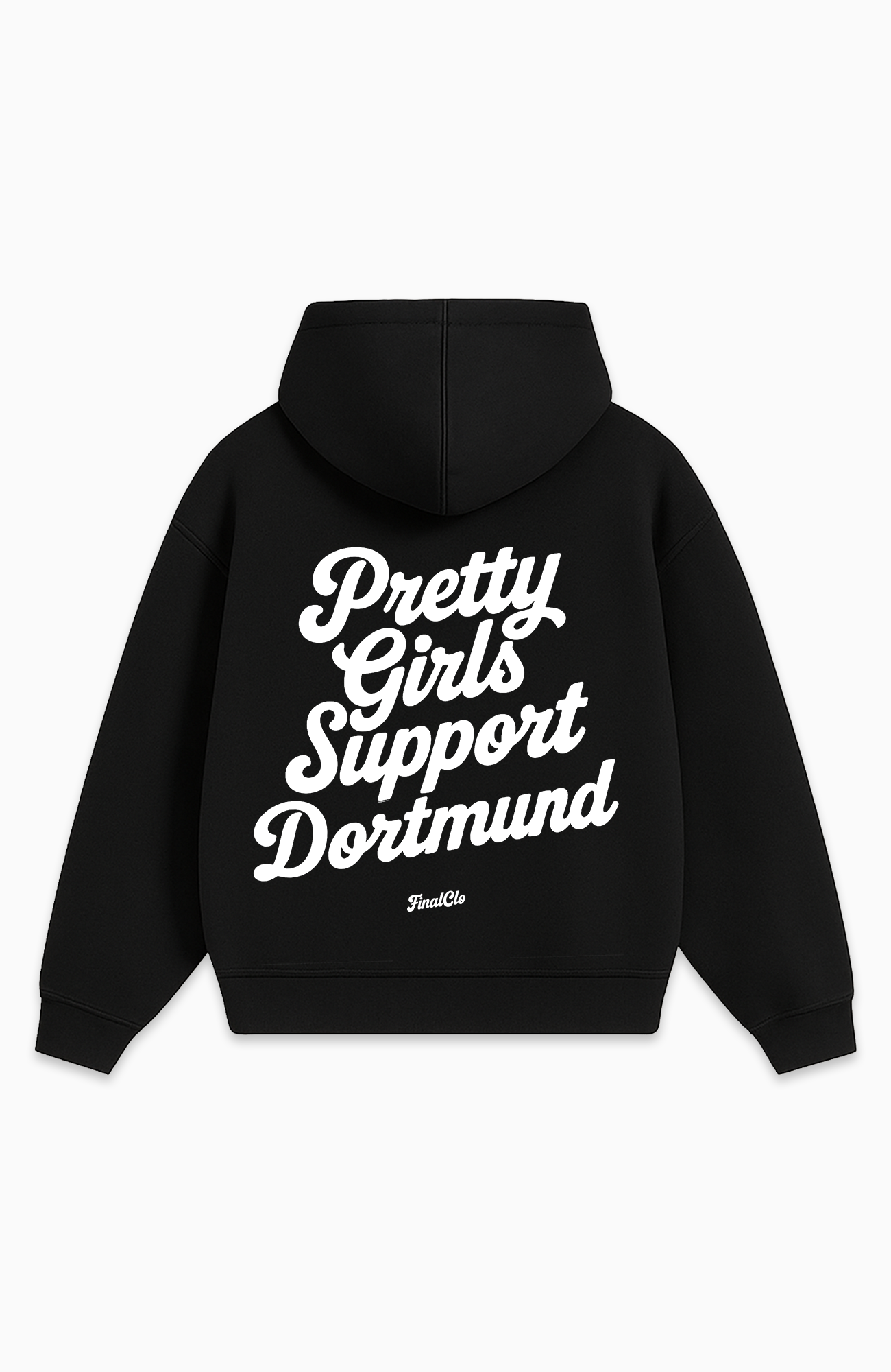 PRETTY GIRLS SUPPORT DORTMUND OVERSIZED HOODIE