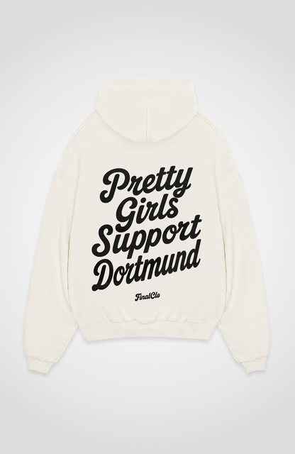PRETTY GIRLS SUPPORT DORTMUND OVERSIZED HOODIE