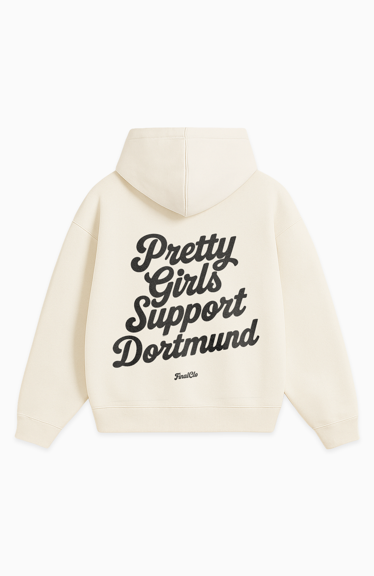 PRETTY GIRLS SUPPORT DORTMUND OVERSIZED HOODIE