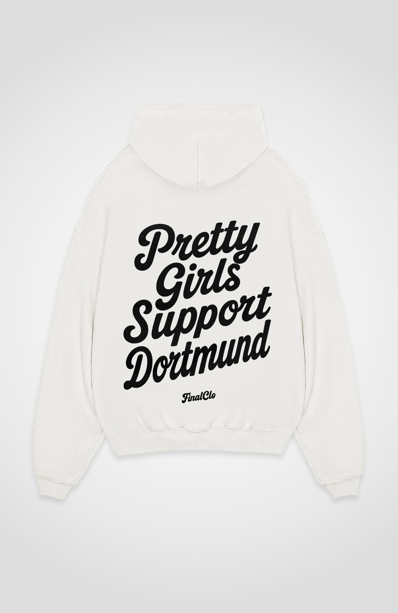 PRETTY GIRLS SUPPORT DORTMUND OVERSIZED HOODIE