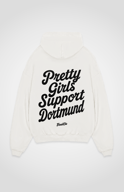 PRETTY GIRLS SUPPORT DORTMUND OVERSIZED HOODIE