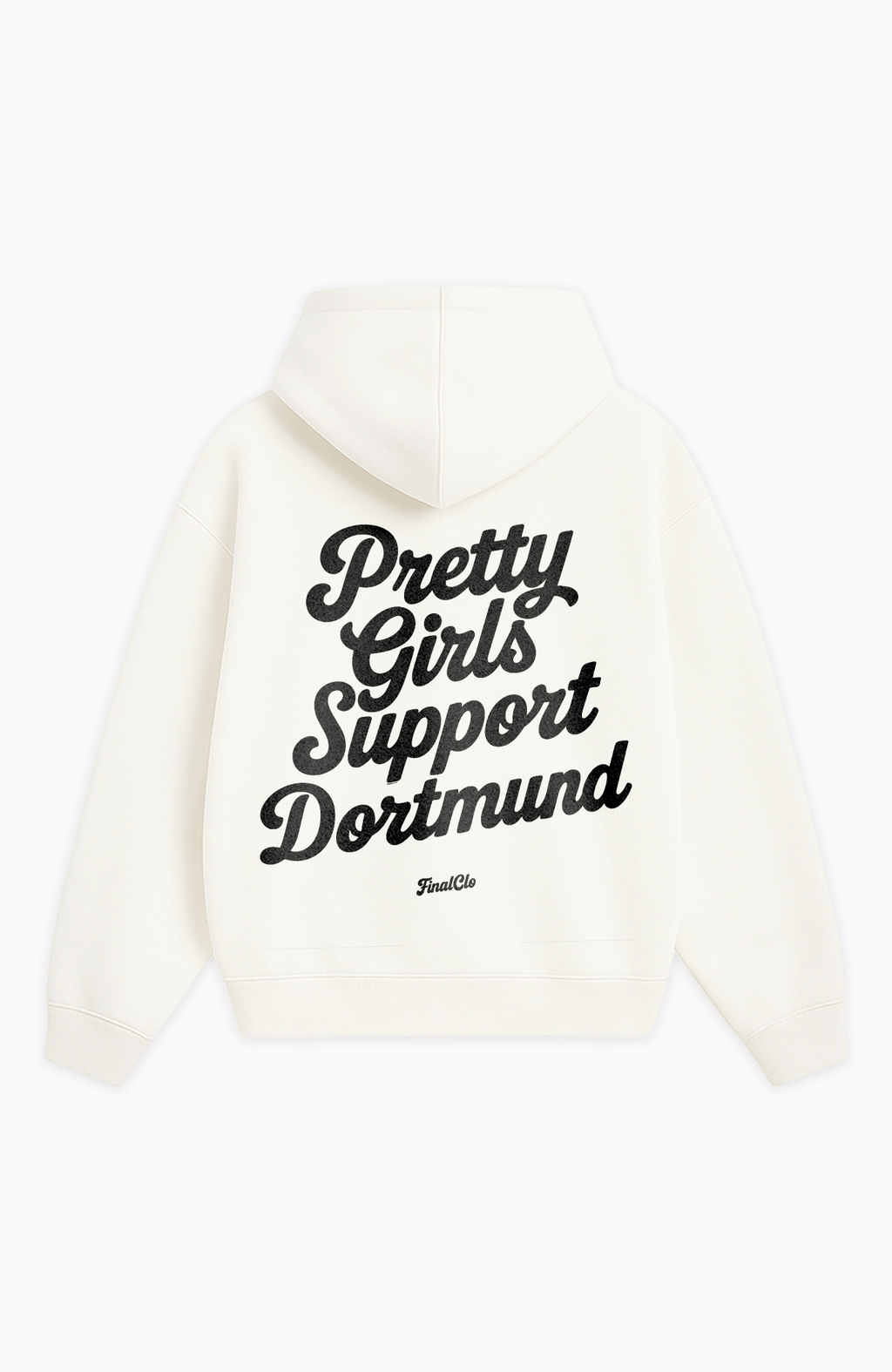 PRETTY GIRLS SUPPORT DORTMUND OVERSIZED HOODIE