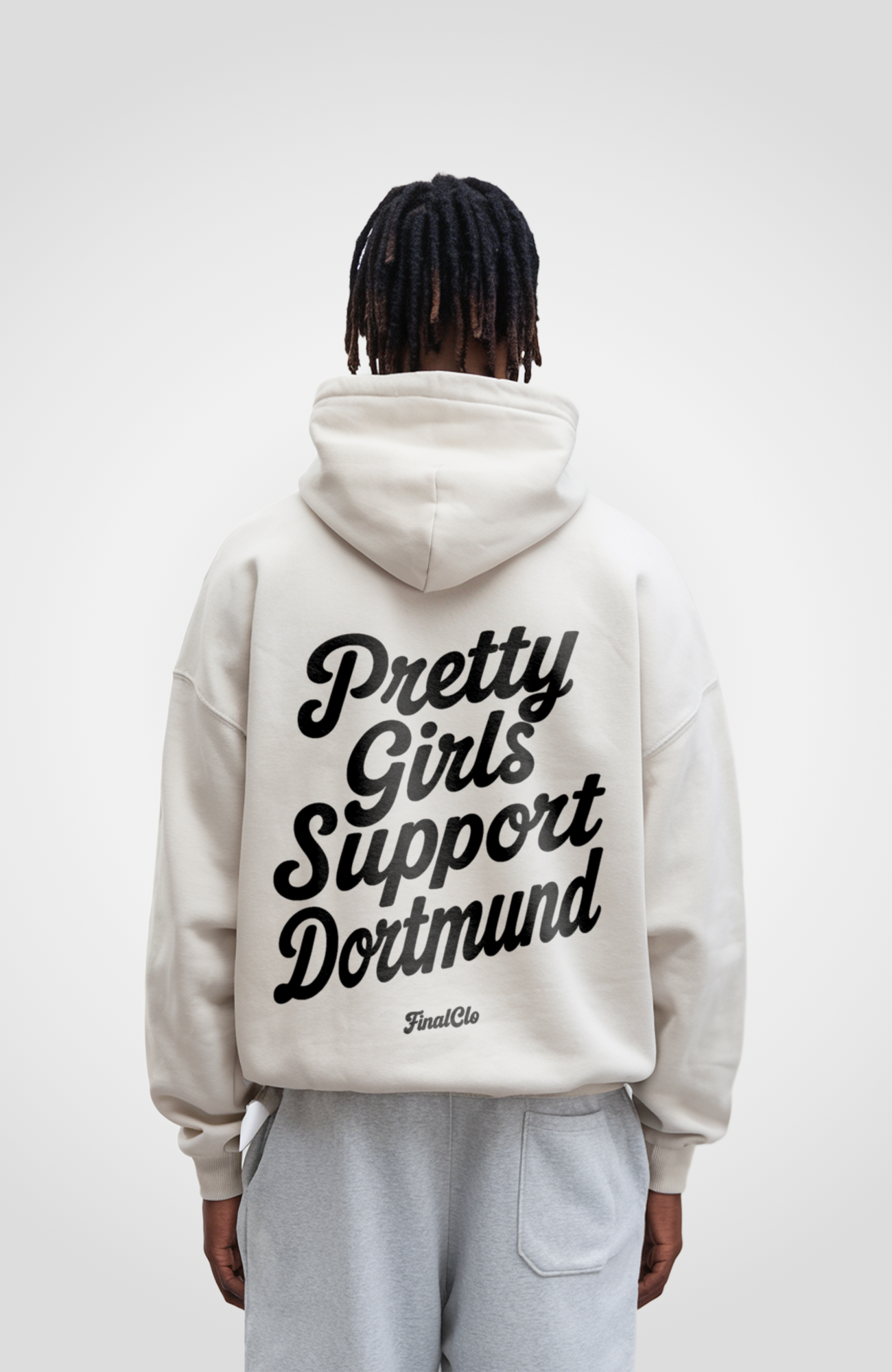 PRETTY GIRLS SUPPORT DORTMUND OVERSIZED HOODIE