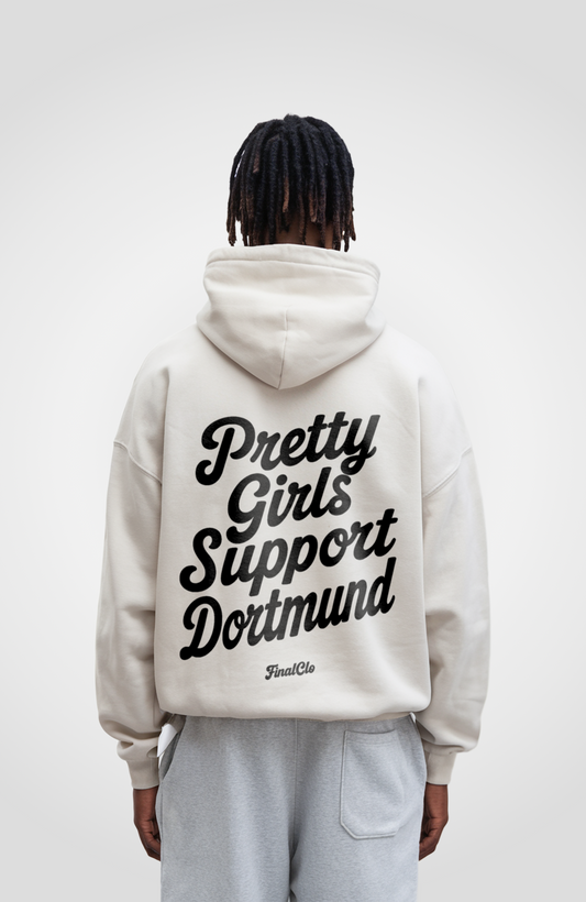 PRETTY GIRLS SUPPORT DORTMUND OVERSIZED HOODIE