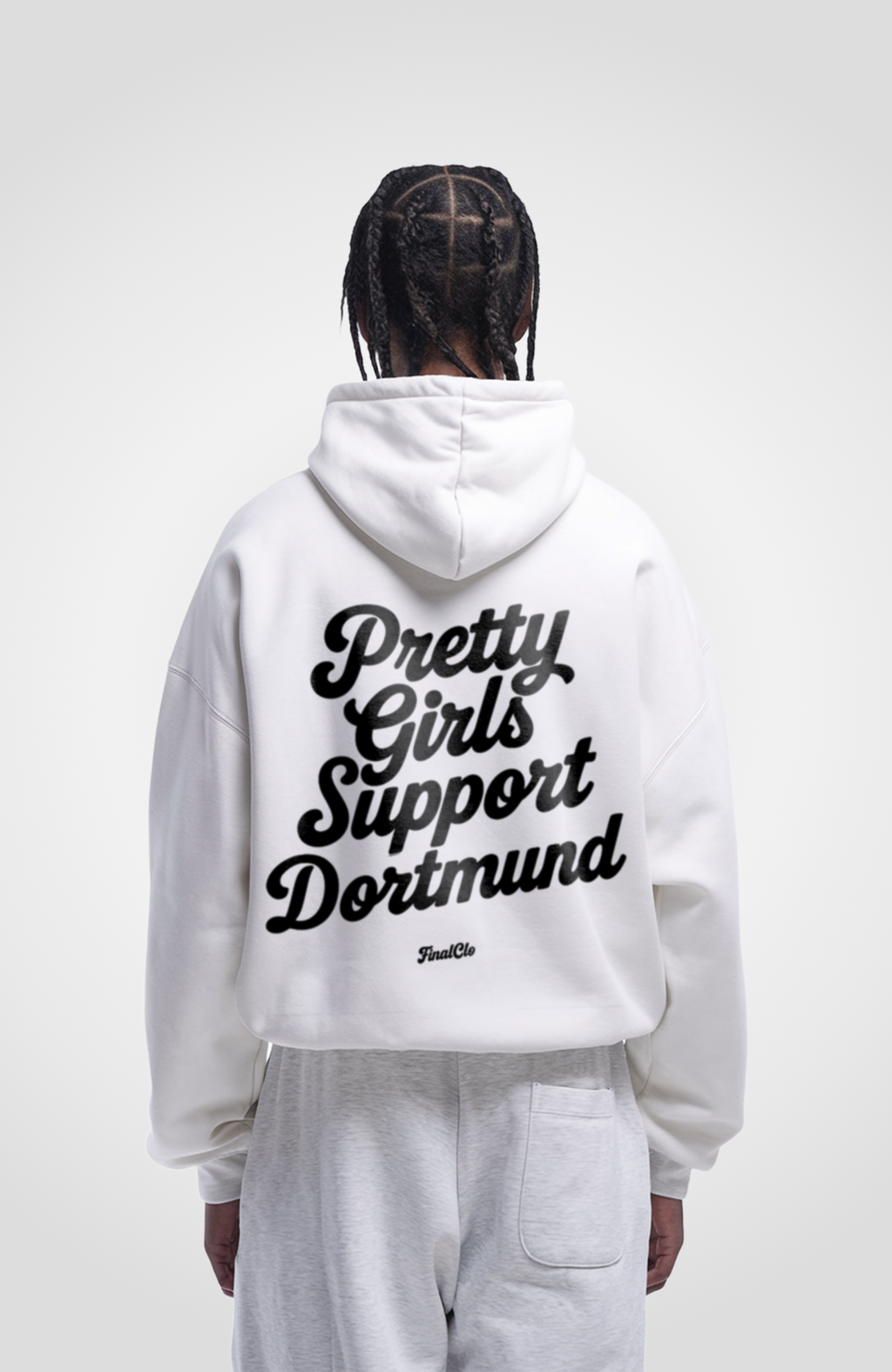 PRETTY GIRLS SUPPORT DORTMUND OVERSIZED HOODIE