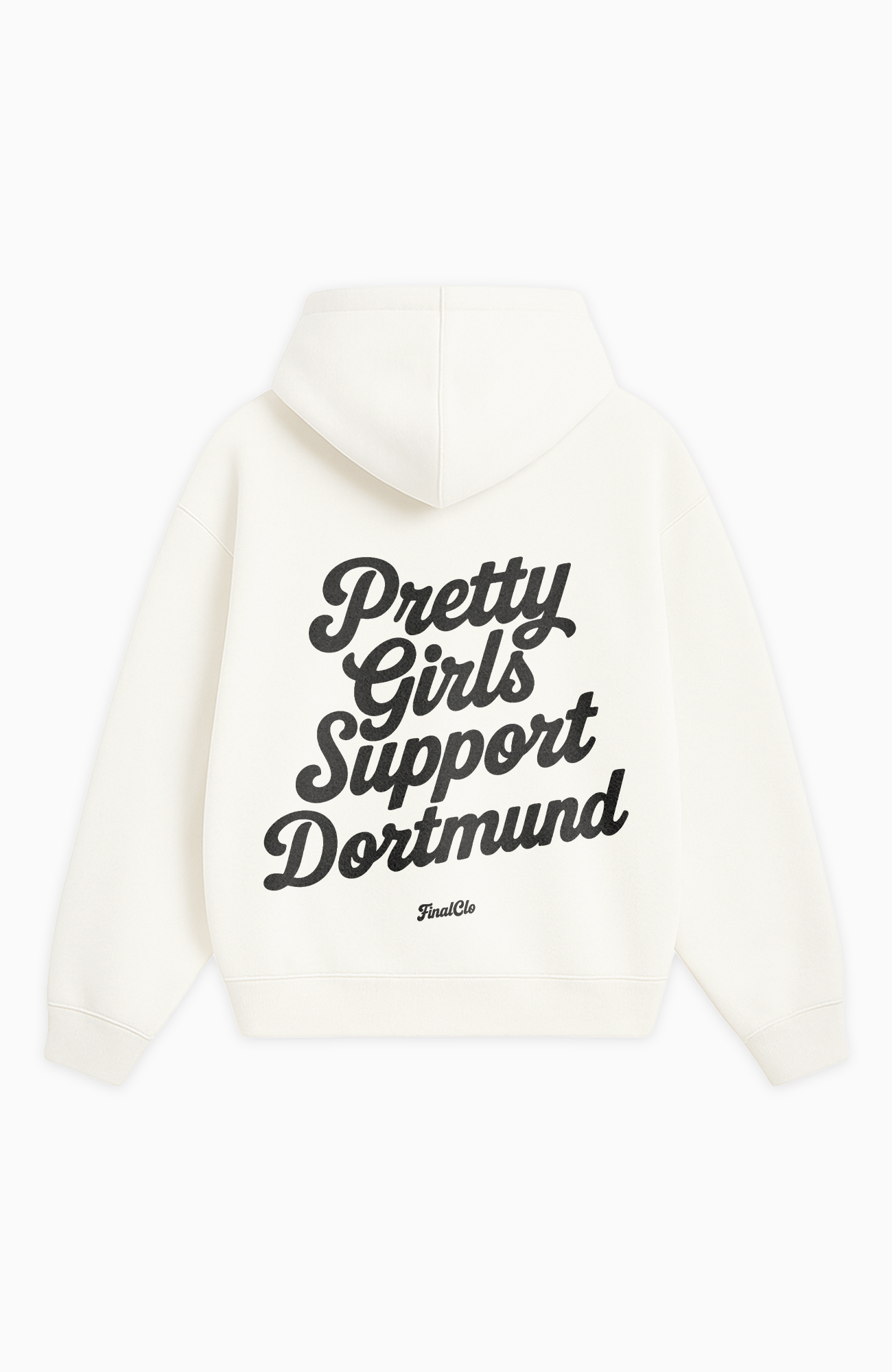 PRETTY GIRLS SUPPORT DORTMUND OVERSIZED HOODIE