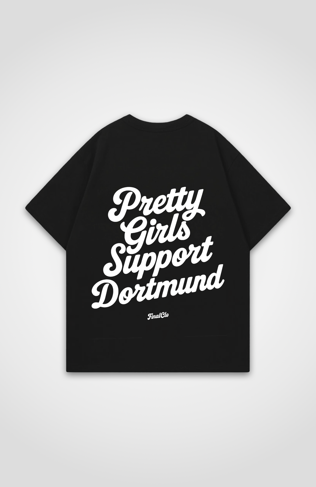 PRETTY GIRLS SUPPORT DORTMUND OVERSIZED SHIRT