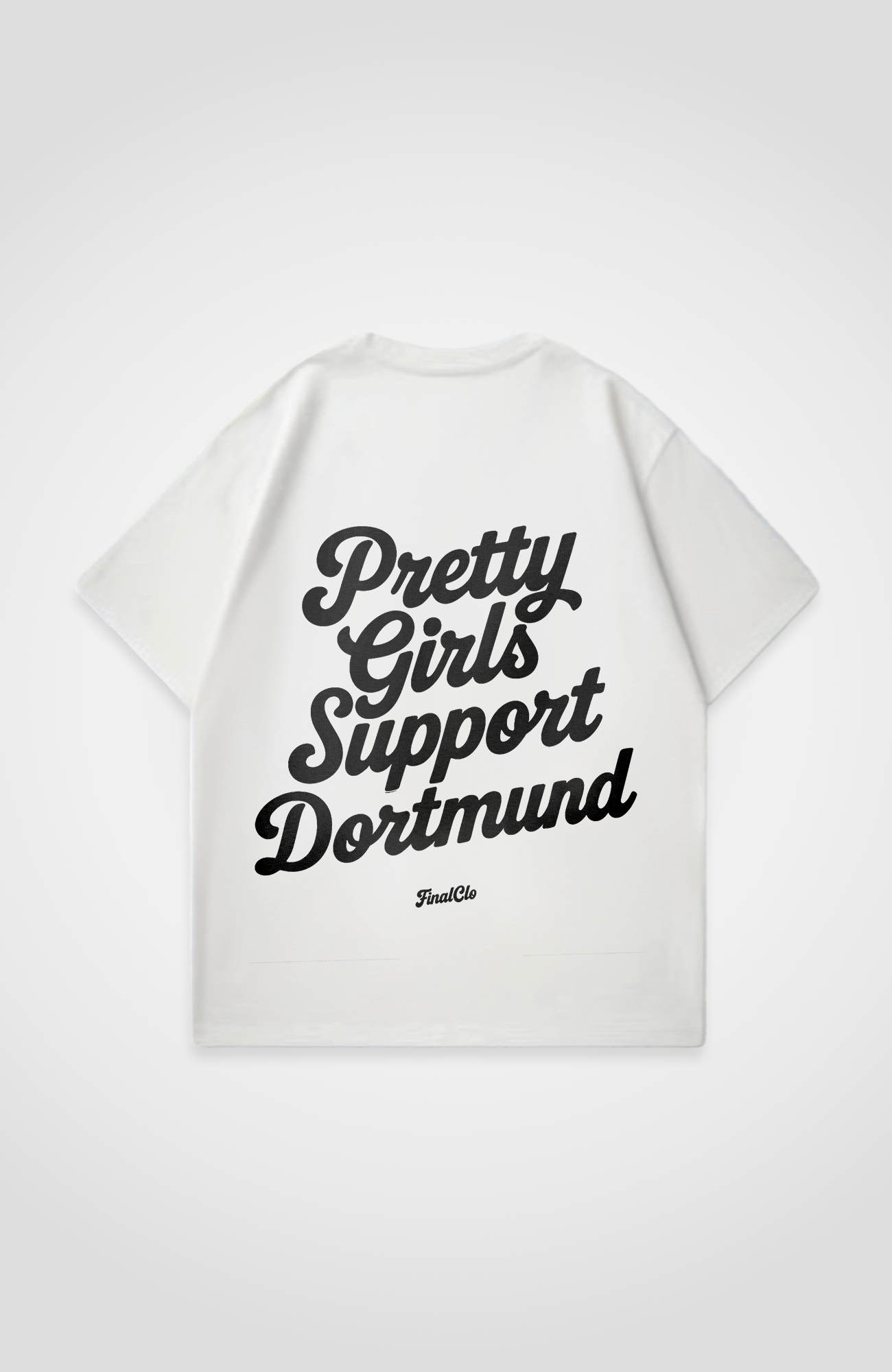 PRETTY GIRLS SUPPORT DORTMUND OVERSIZED SHIRT