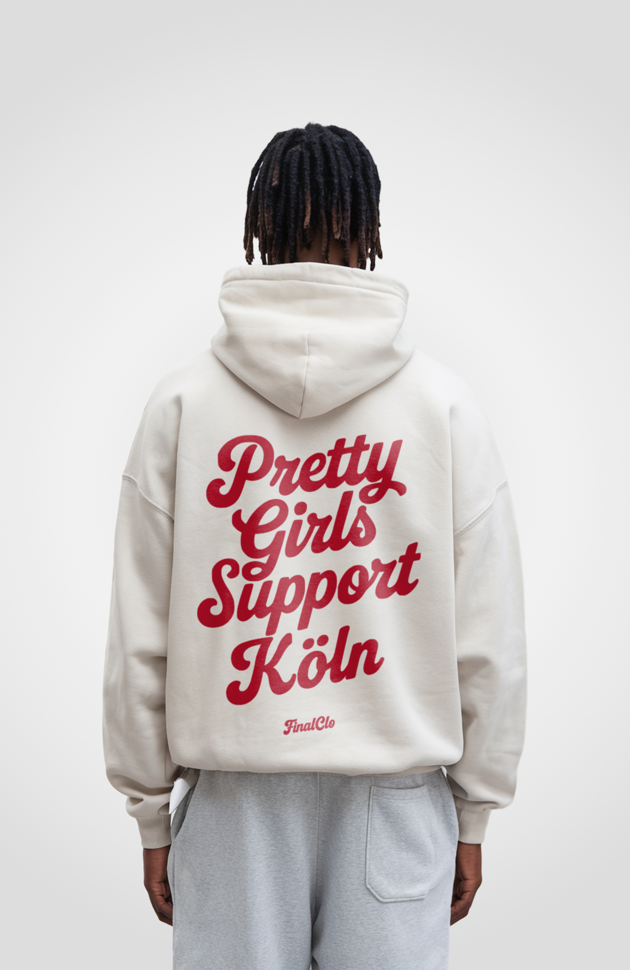 PRETTY GIRLS SUPPORT KÖLN OVERSIZED HOODIE