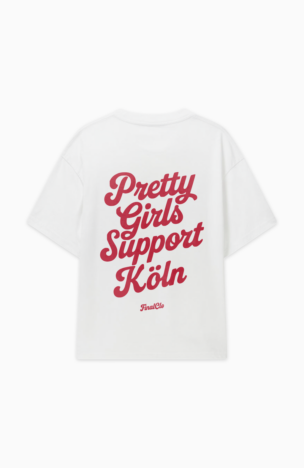 PRETTY GIRLS SUPPORT KÖLN OVERSIZED SHIRT