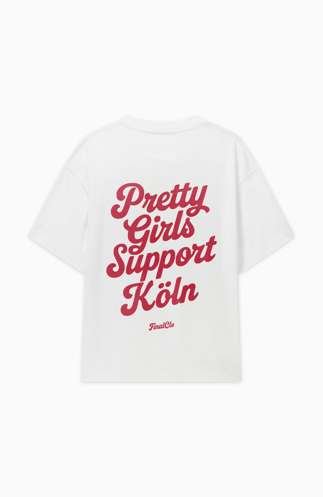 PRETTY GIRLS SUPPORT KÖLN OVERSIZED SHIRT