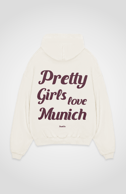 PRETTY GIRLS LOVE MUNICH OVERSIZED HOODIE