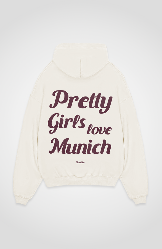 PRETTY GIRLS LOVE MUNICH OVERSIZED HOODIE