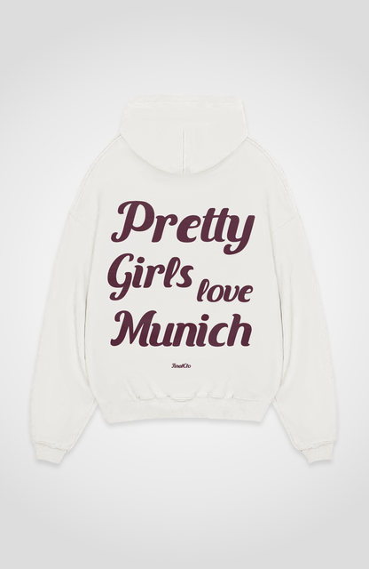 PRETTY GIRLS LOVE MUNICH OVERSIZED HOODIE