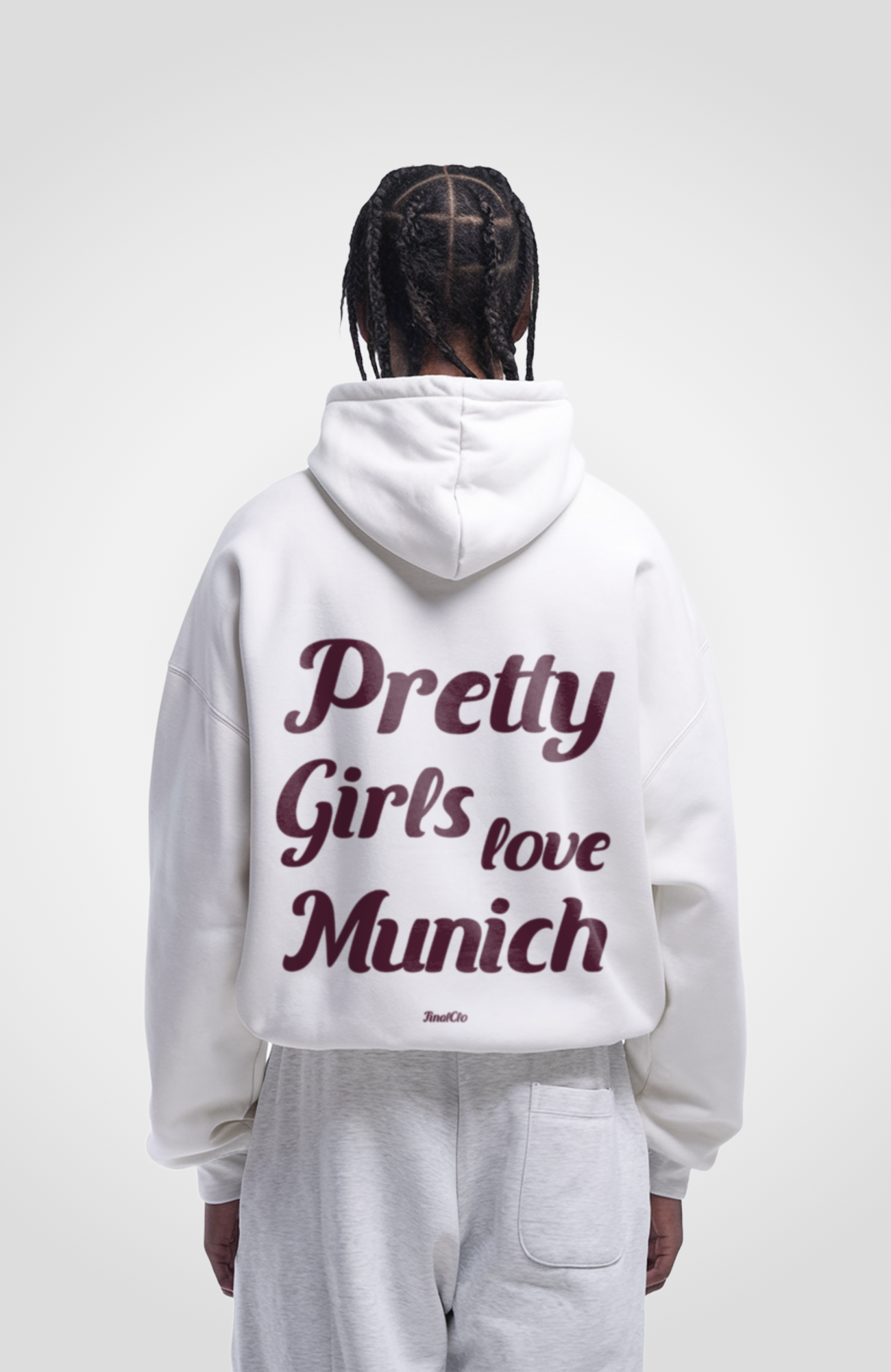 PRETTY GIRLS LOVE MUNICH OVERSIZED HOODIE