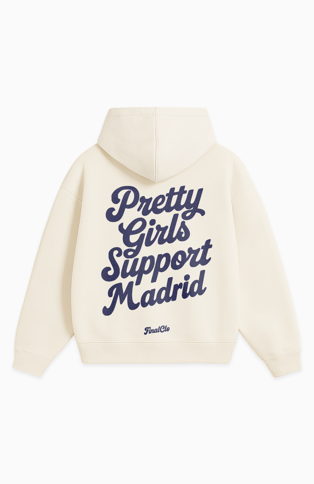 PRETTY GIRLS SUPPORT MADRID OVERSIZED HOODIE