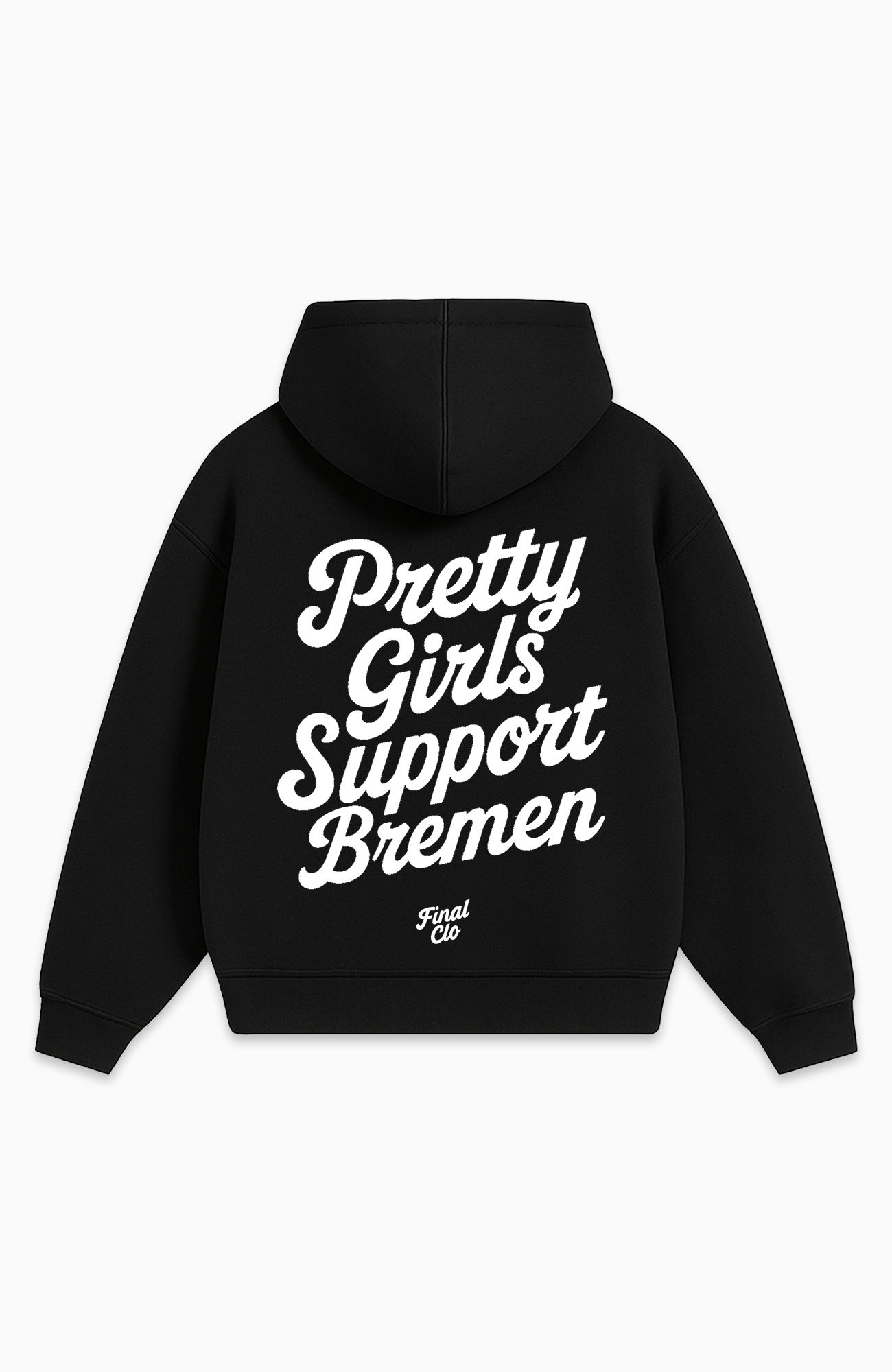 PRETTY GIRLS SUPPORT BREMEN OVERSIZED HOODIE