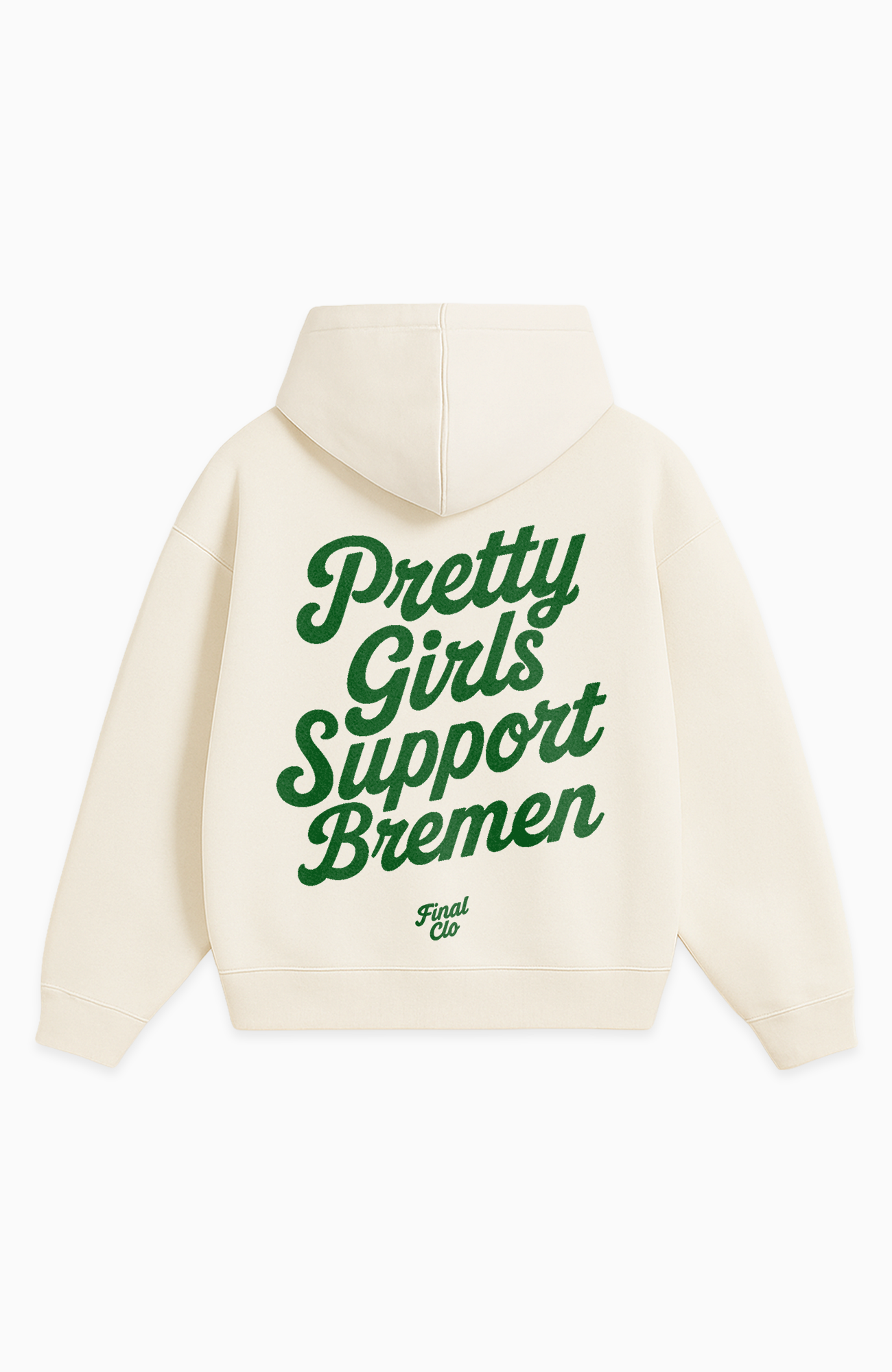 PRETTY GIRLS SUPPORT BREMEN OVERSIZED HOODIE