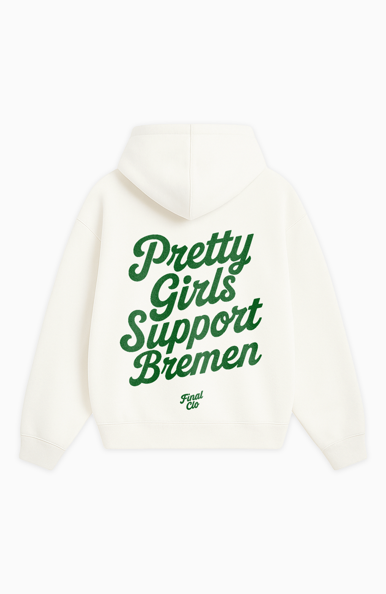 PRETTY GIRLS SUPPORT BREMEN OVERSIZED HOODIE