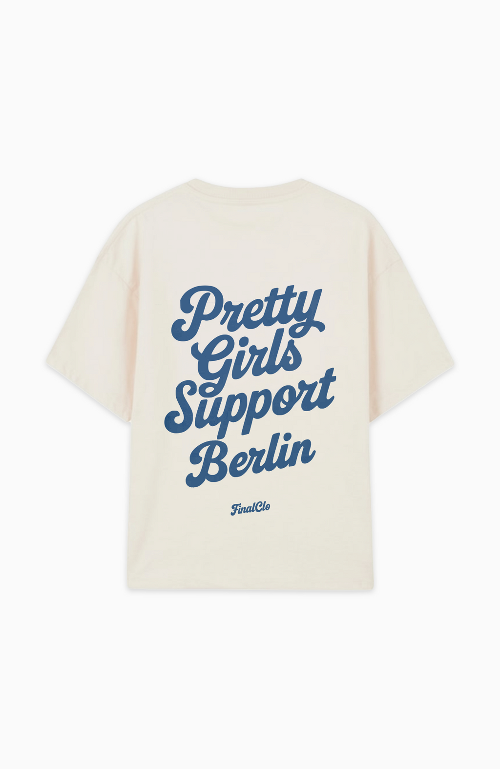 PRETTY GIRLS SUPPORT BERLIN OVERSIZED SHIRT
