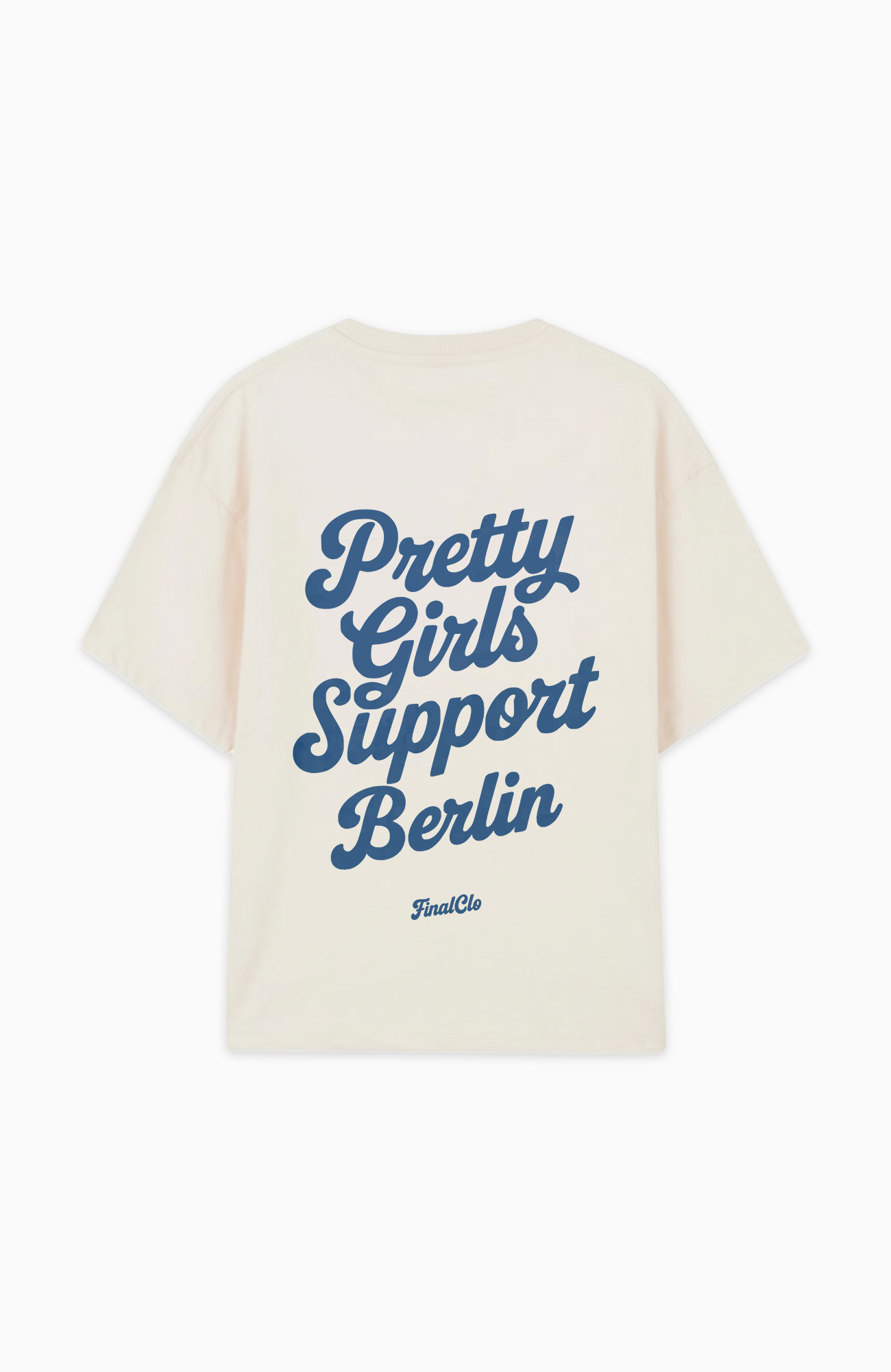 PRETTY GIRLS SUPPORT BERLIN OVERSIZED SHIRT