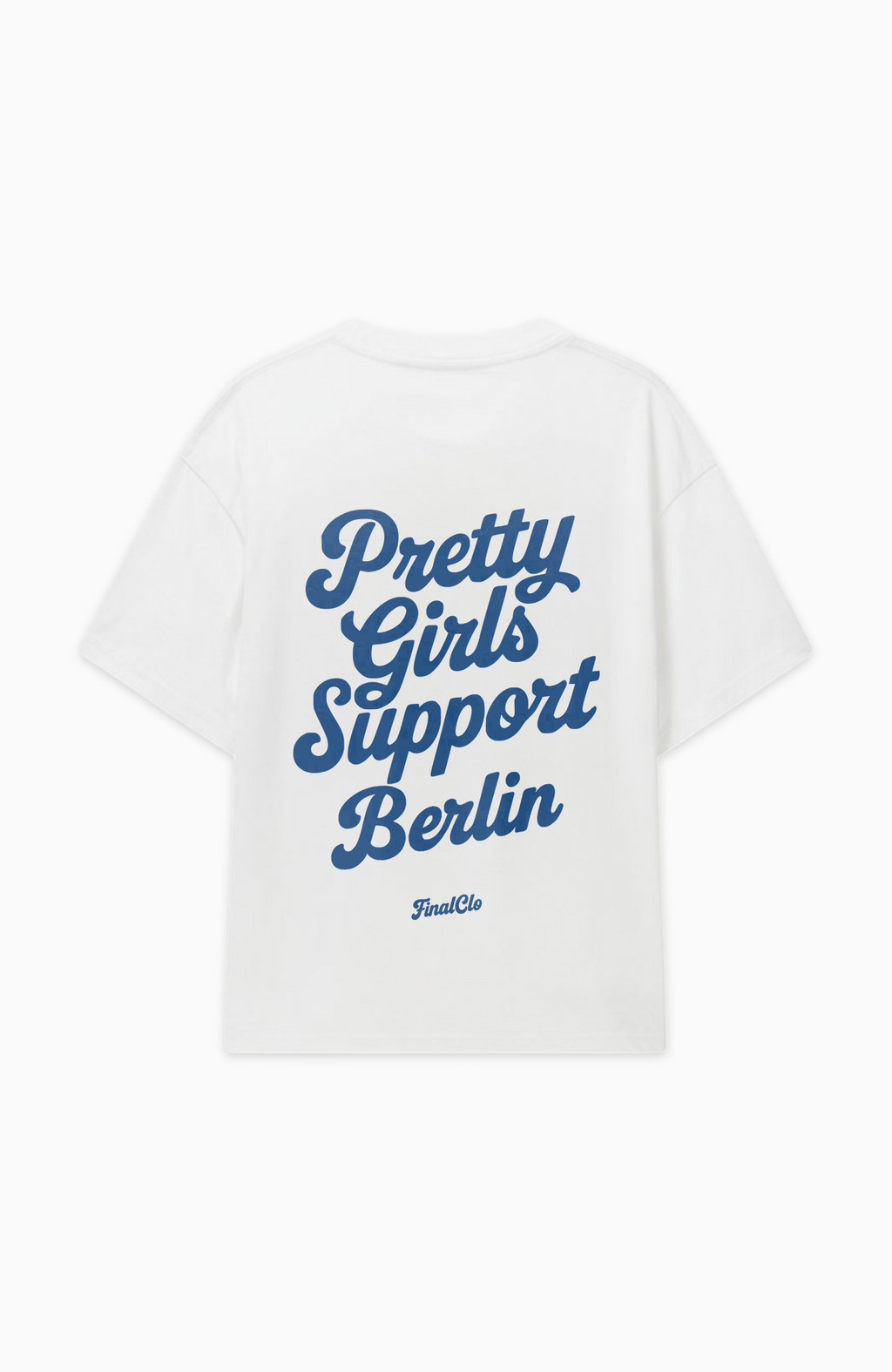 PRETTY GIRLS SUPPORT BERLIN OVERSIZED SHIRT