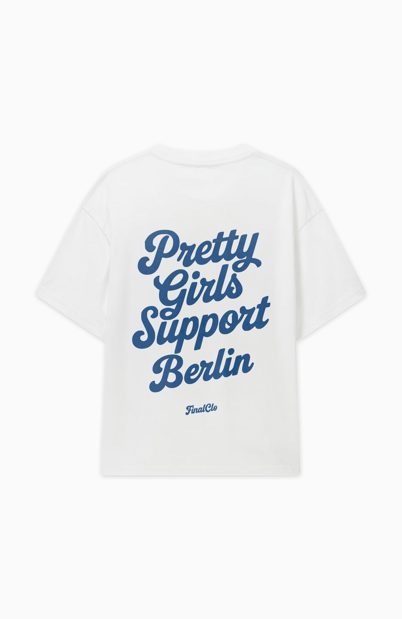 PRETTY GIRLS SUPPORT BERLIN OVERSIZED SHIRT