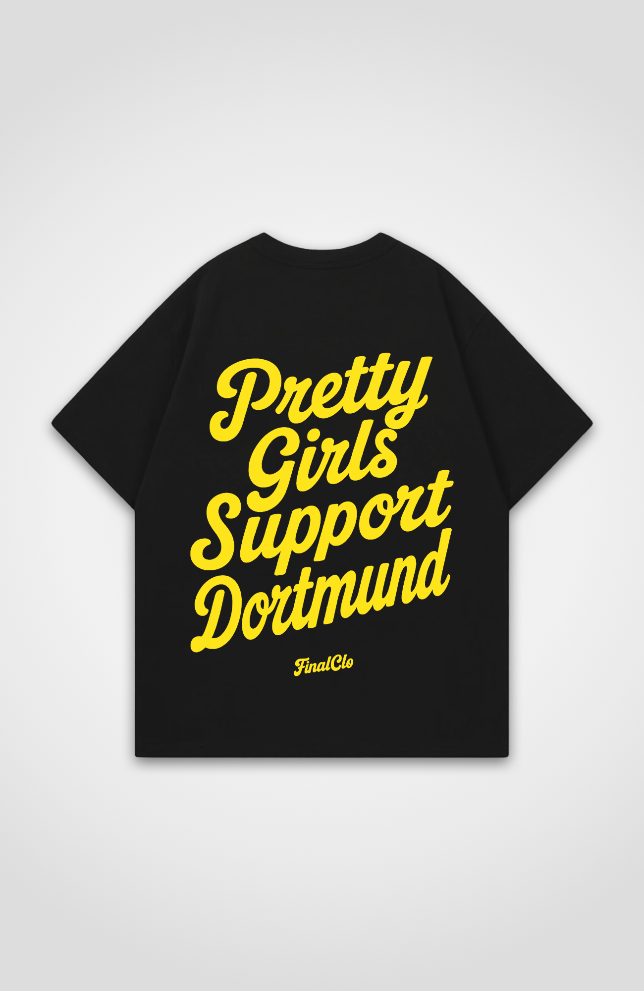 PRETTY GIRLS SUPPORT DORTMUND OVERSIZED SHIRT