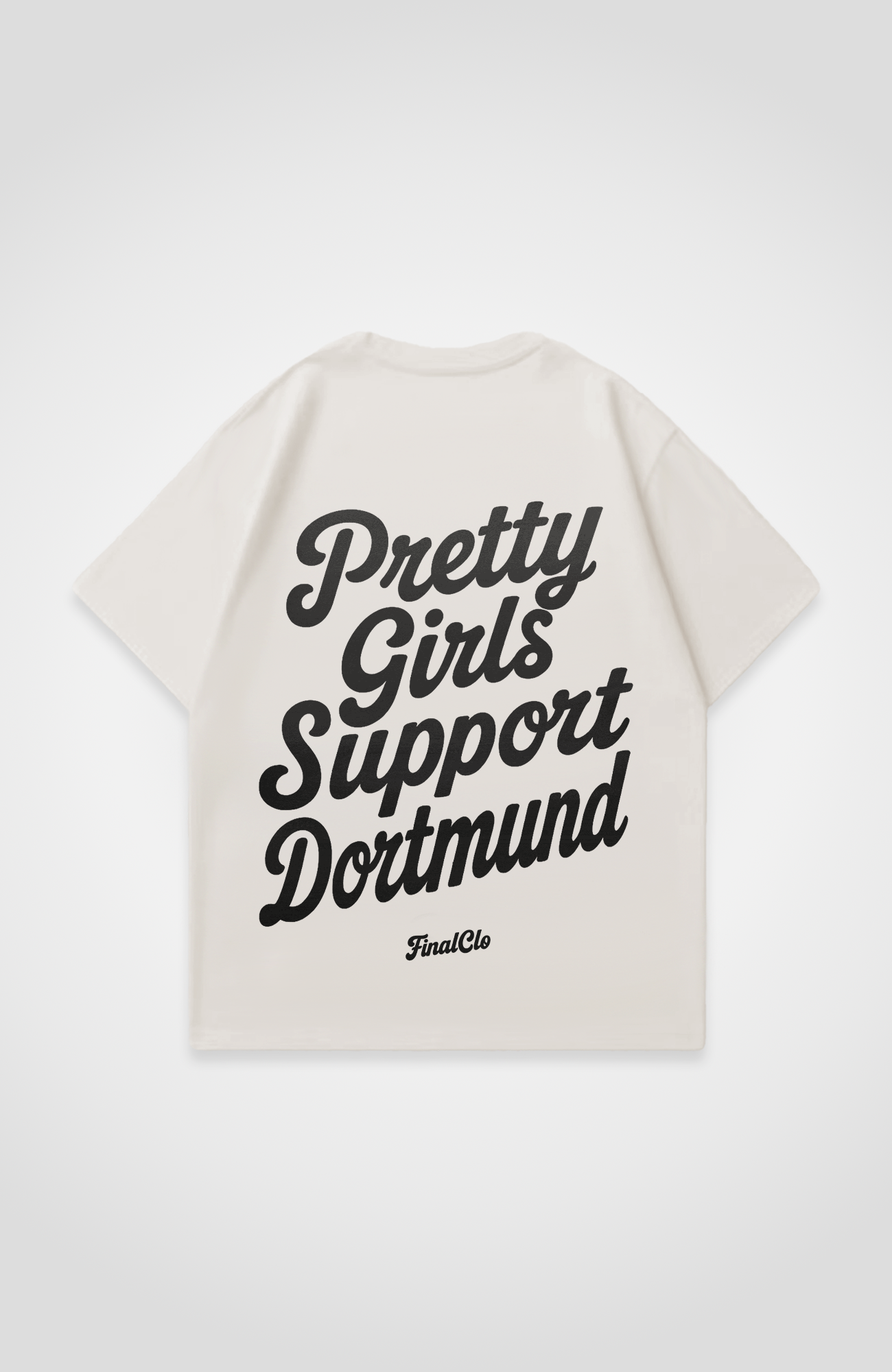 PRETTY GIRLS SUPPORT DORTMUND OVERSIZED SHIRT