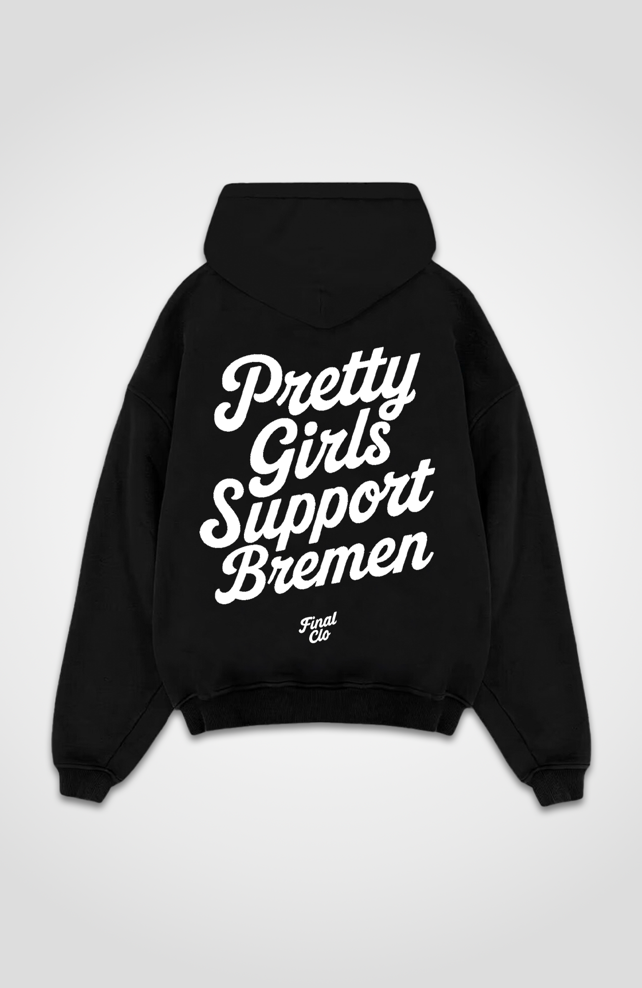 PRETTY GIRLS SUPPORT BREMEN OVERSIZED HOODIE