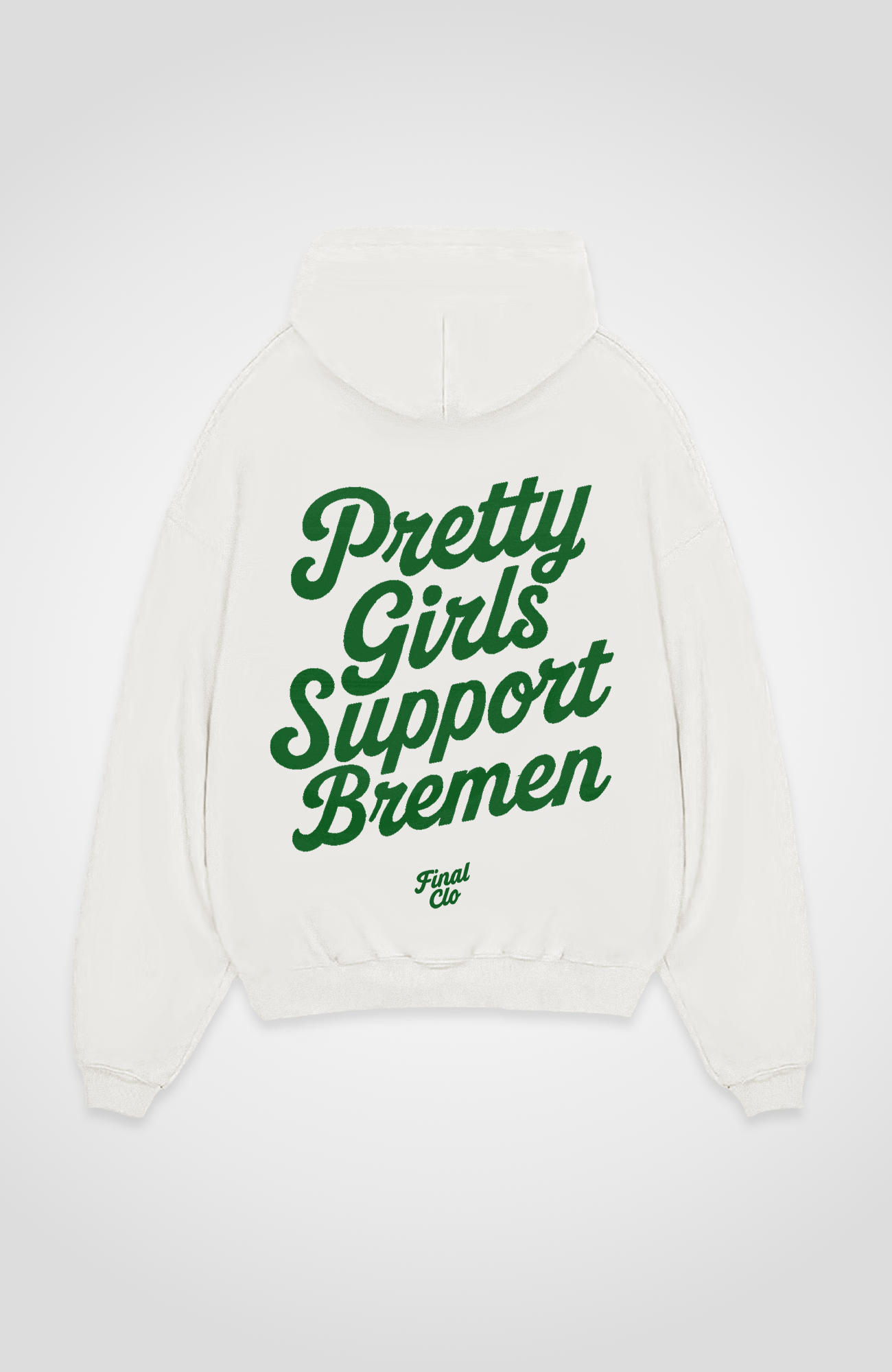 PRETTY GIRLS SUPPORT BREMEN OVERSIZED HOODIE