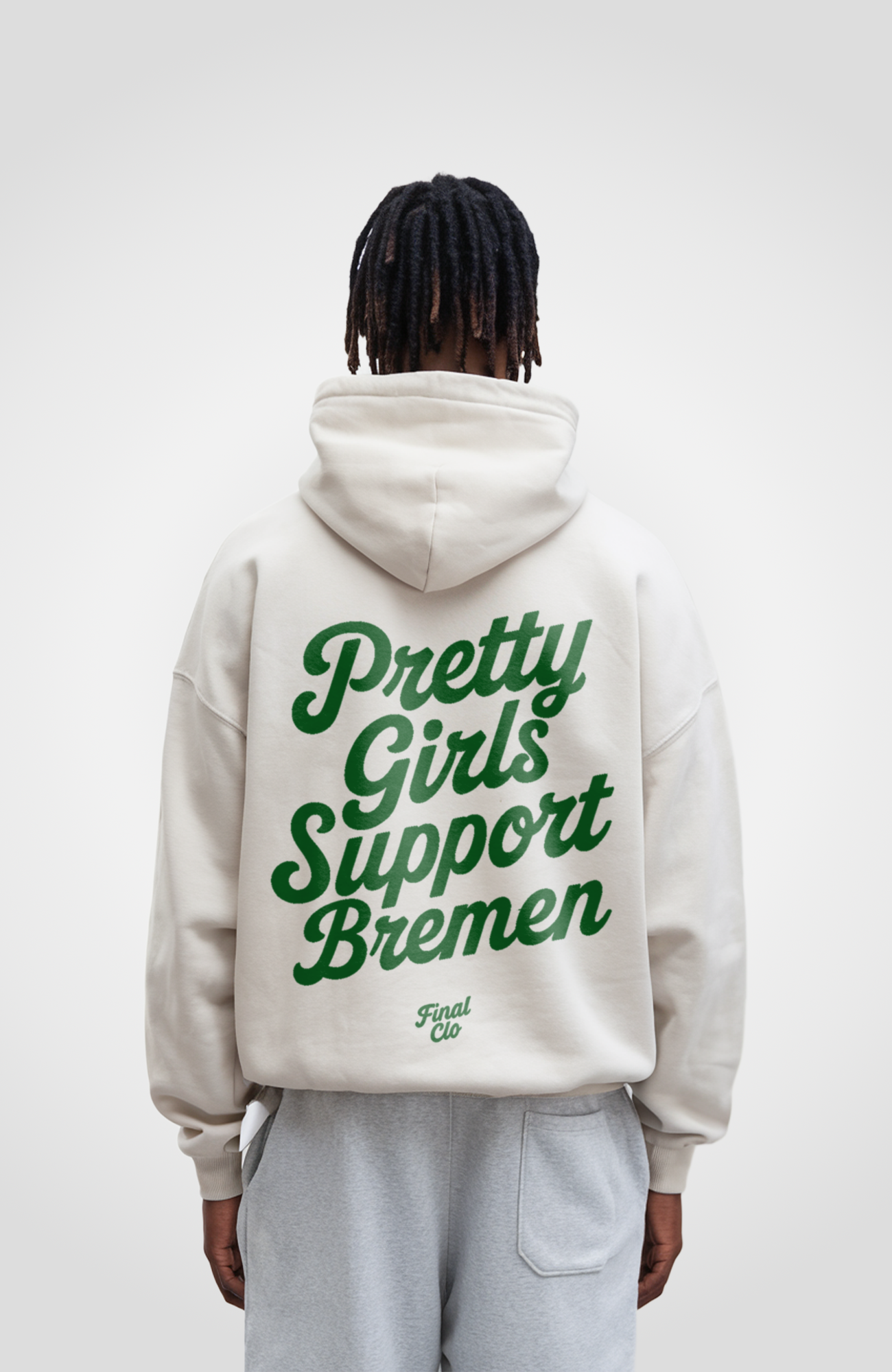 PRETTY GIRLS SUPPORT BREMEN OVERSIZED HOODIE