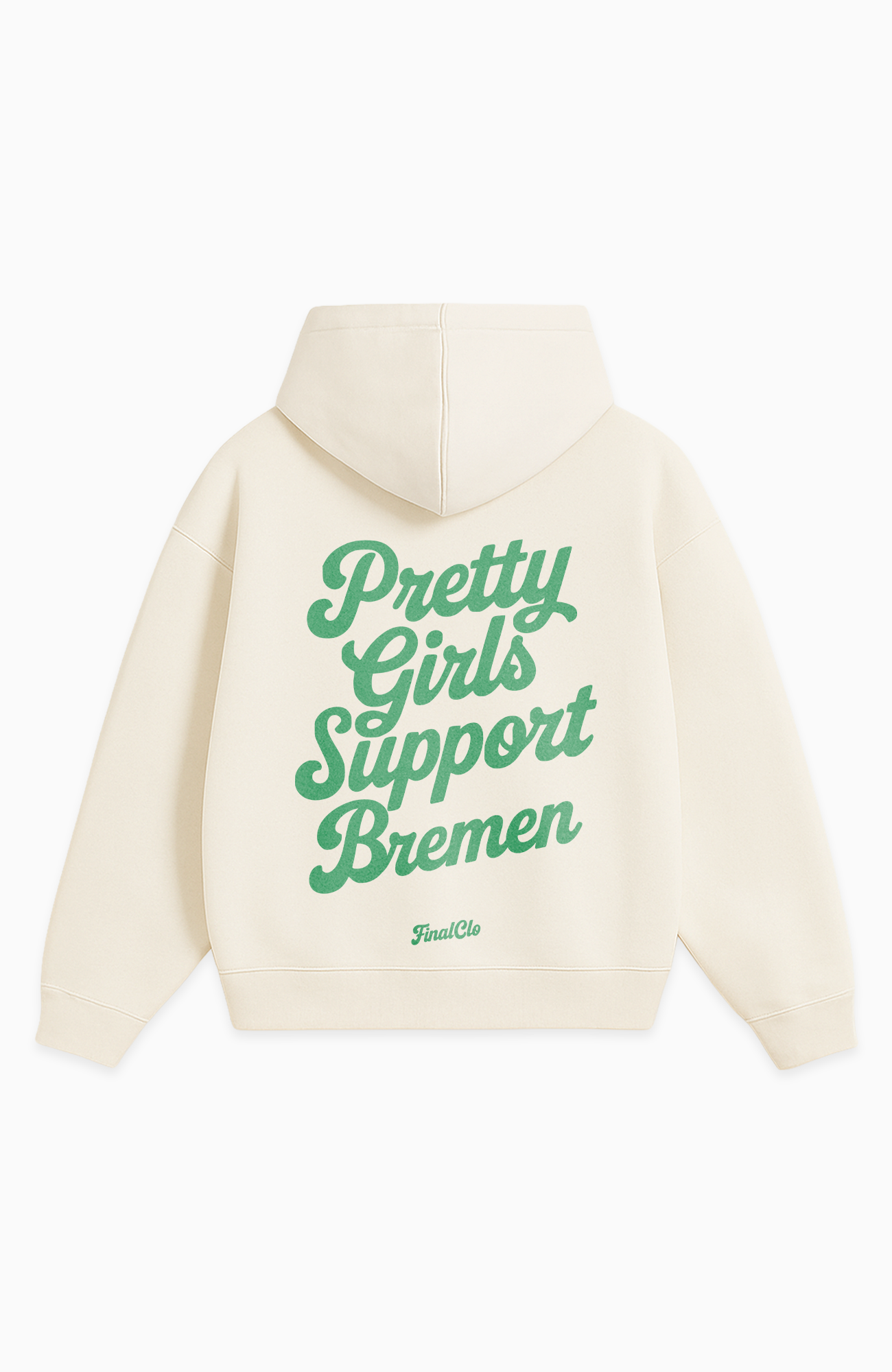 PRETTY GIRLS SUPPORT BREMEN OVERSIZED HOODIE