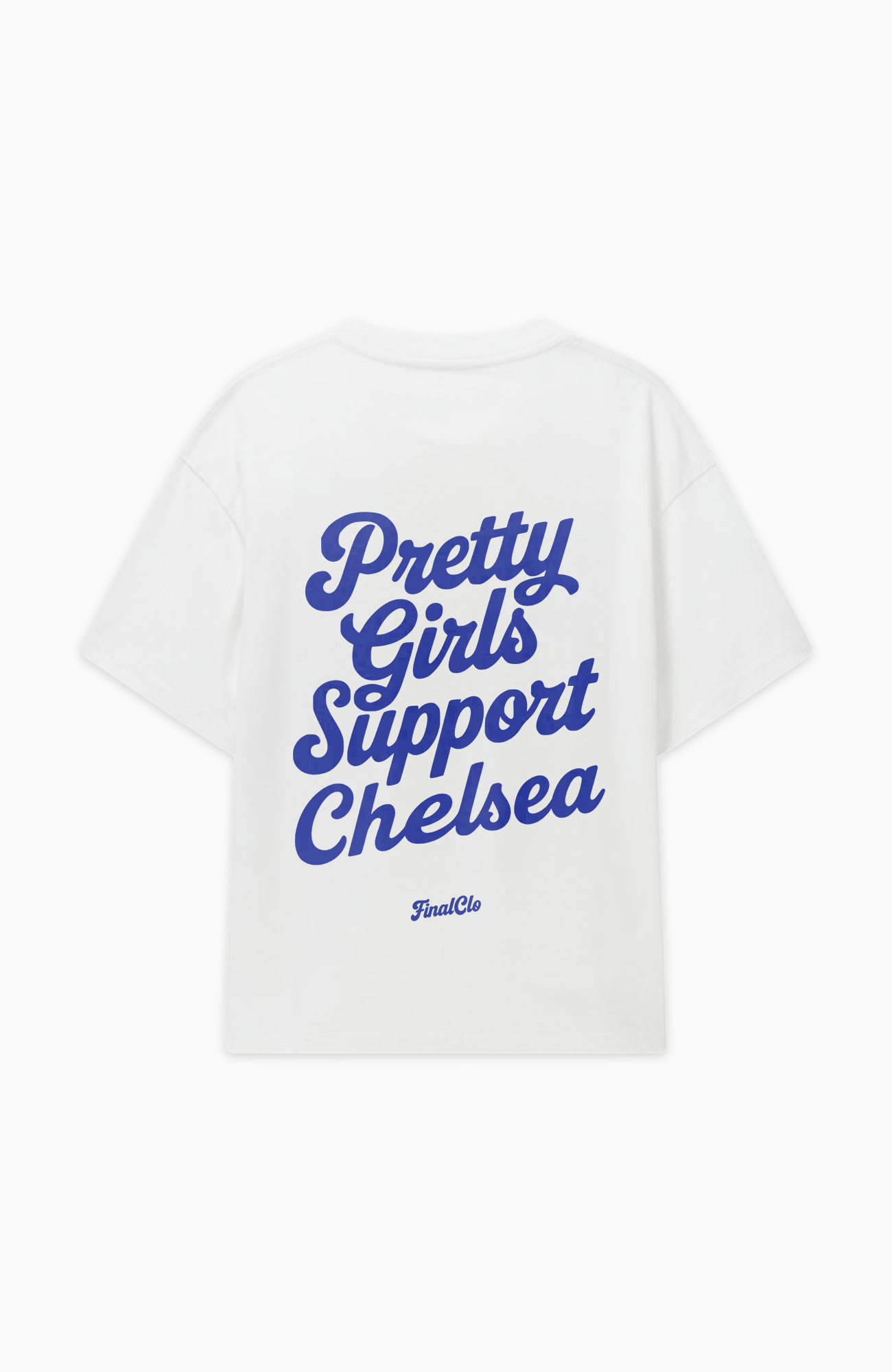 PRETTY GIRLS SUPPORT CHELSEA OVERSIZED SHIRT