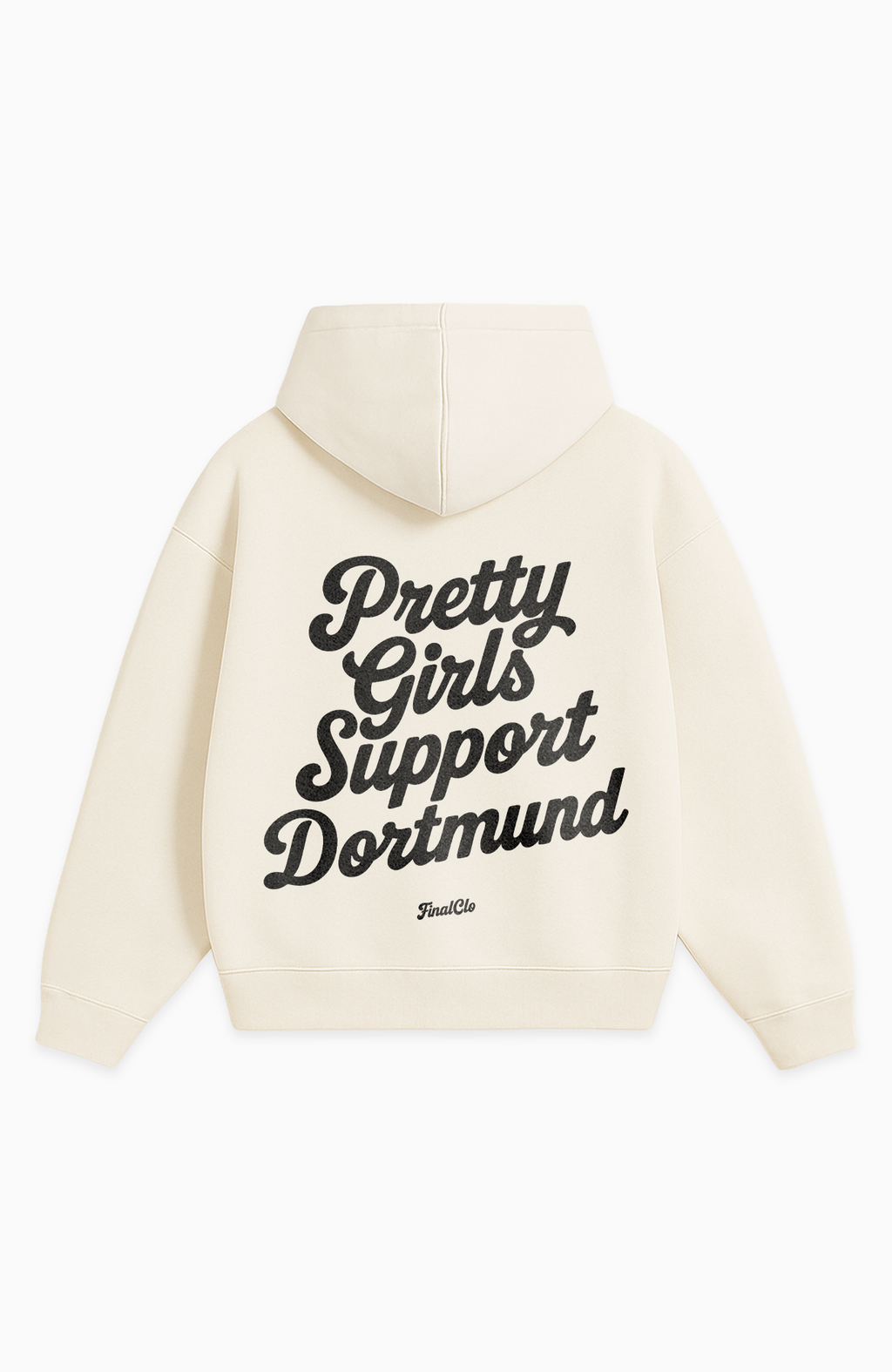 PRETTY GIRLS SUPPORT DORTMUND OVERSIZED HOODIE