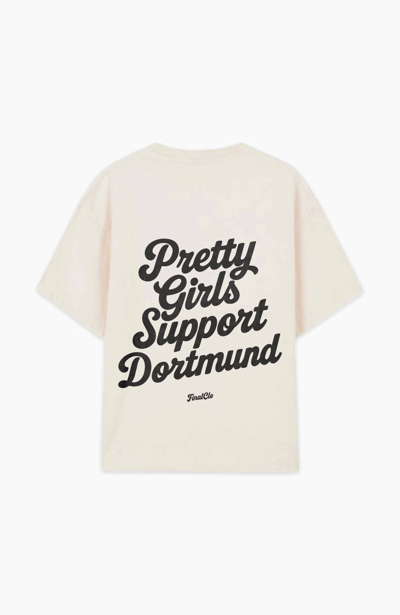 PRETTY GIRLS SUPPORT DORTMUND OVERSIZED SHIRT