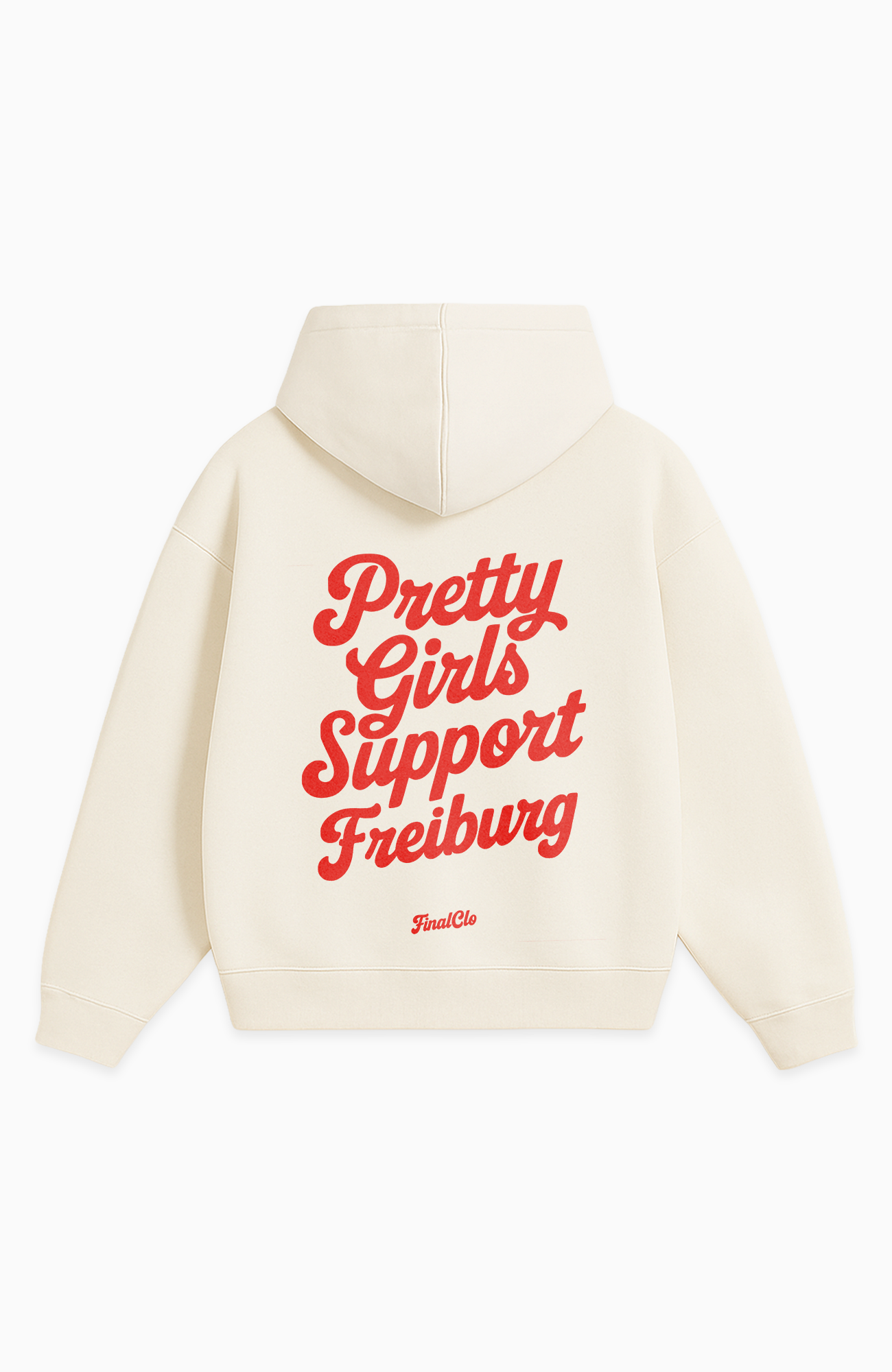 PRETTY GIRLS SUPPORT FREIBURG OVERSIZED HOODIE