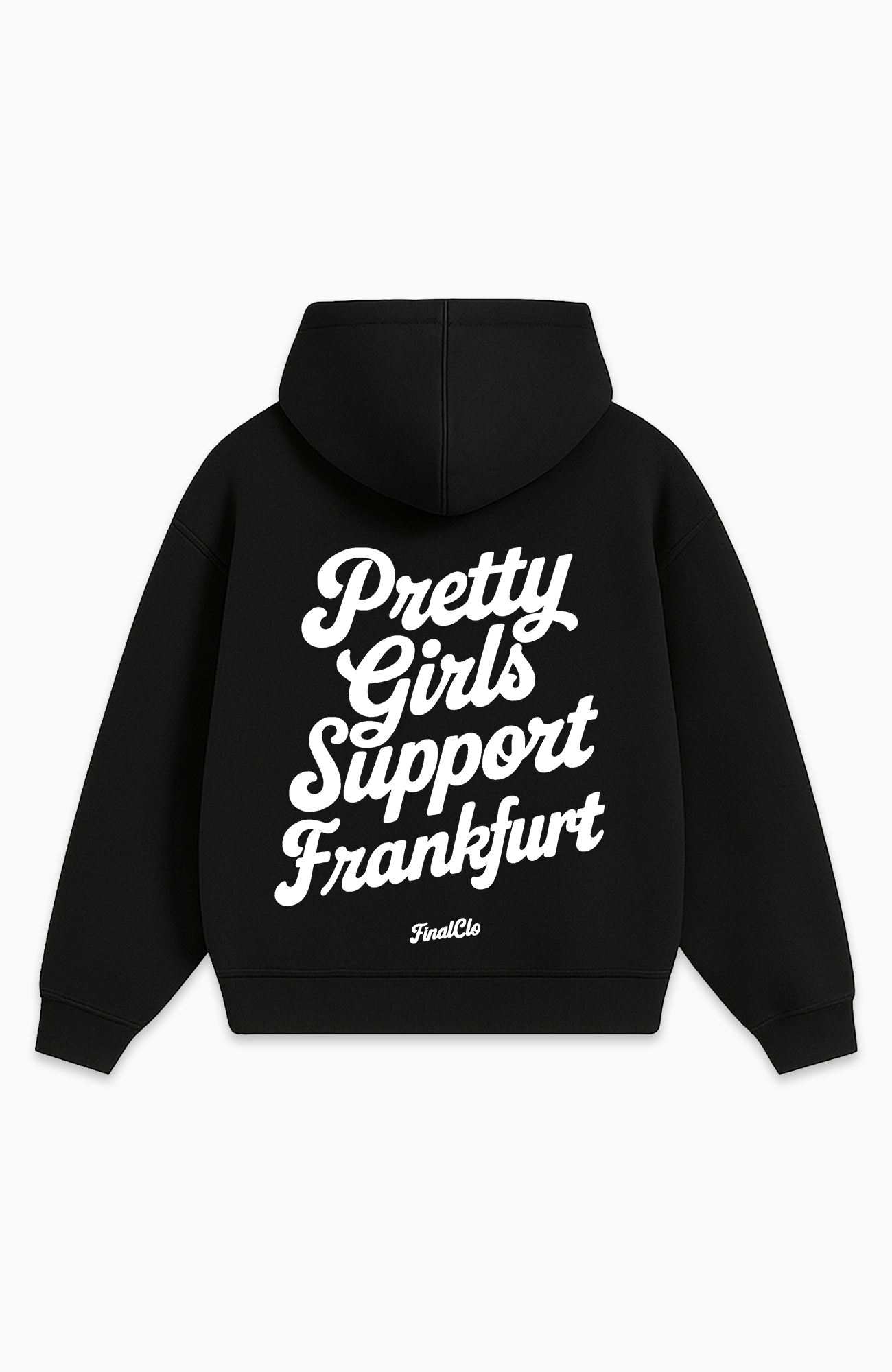 PRETTY GIRLS SUPPORT FRANKFURT OVERSIZED HOODIE