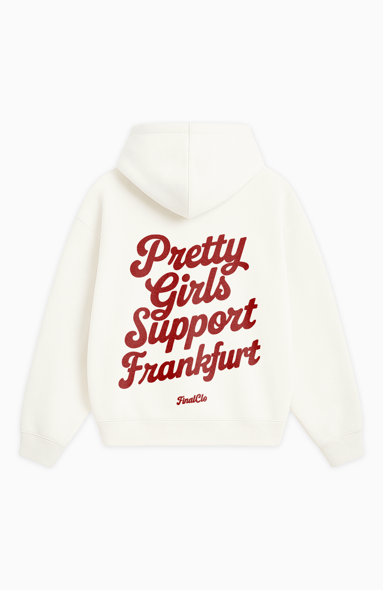 PRETTY GIRLS SUPPORT FRANKFURT OVERSIZED HOODIE