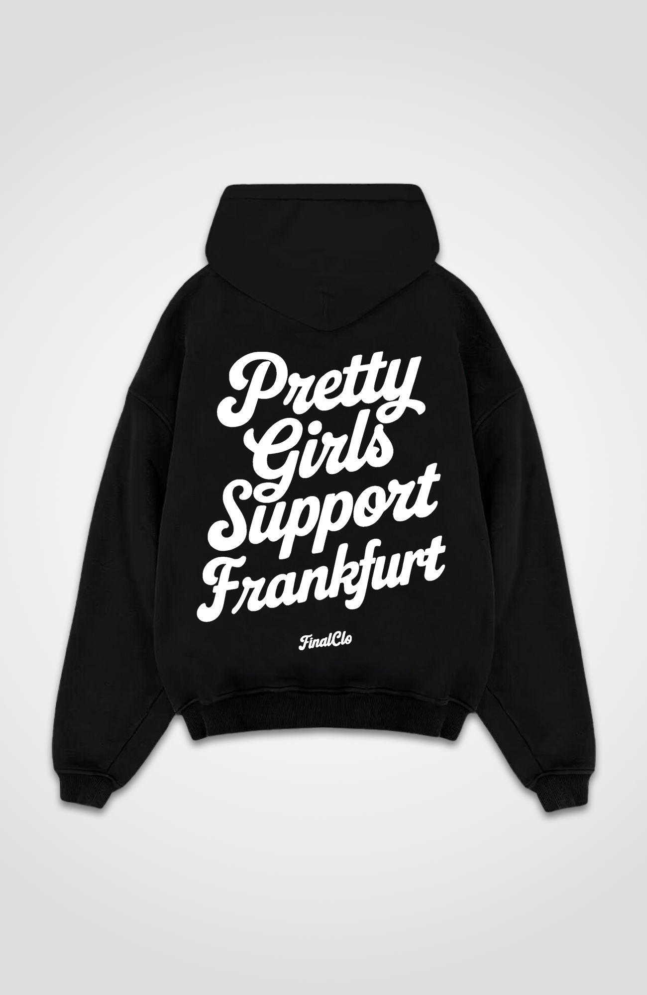 PRETTY GIRLS SUPPORT FRANKFURT OVERSIZED HOODIE