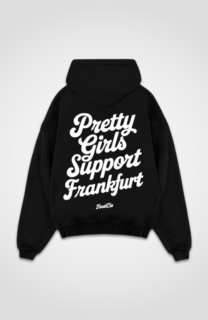 PRETTY GIRLS SUPPORT FRANKFURT OVERSIZED HOODIE