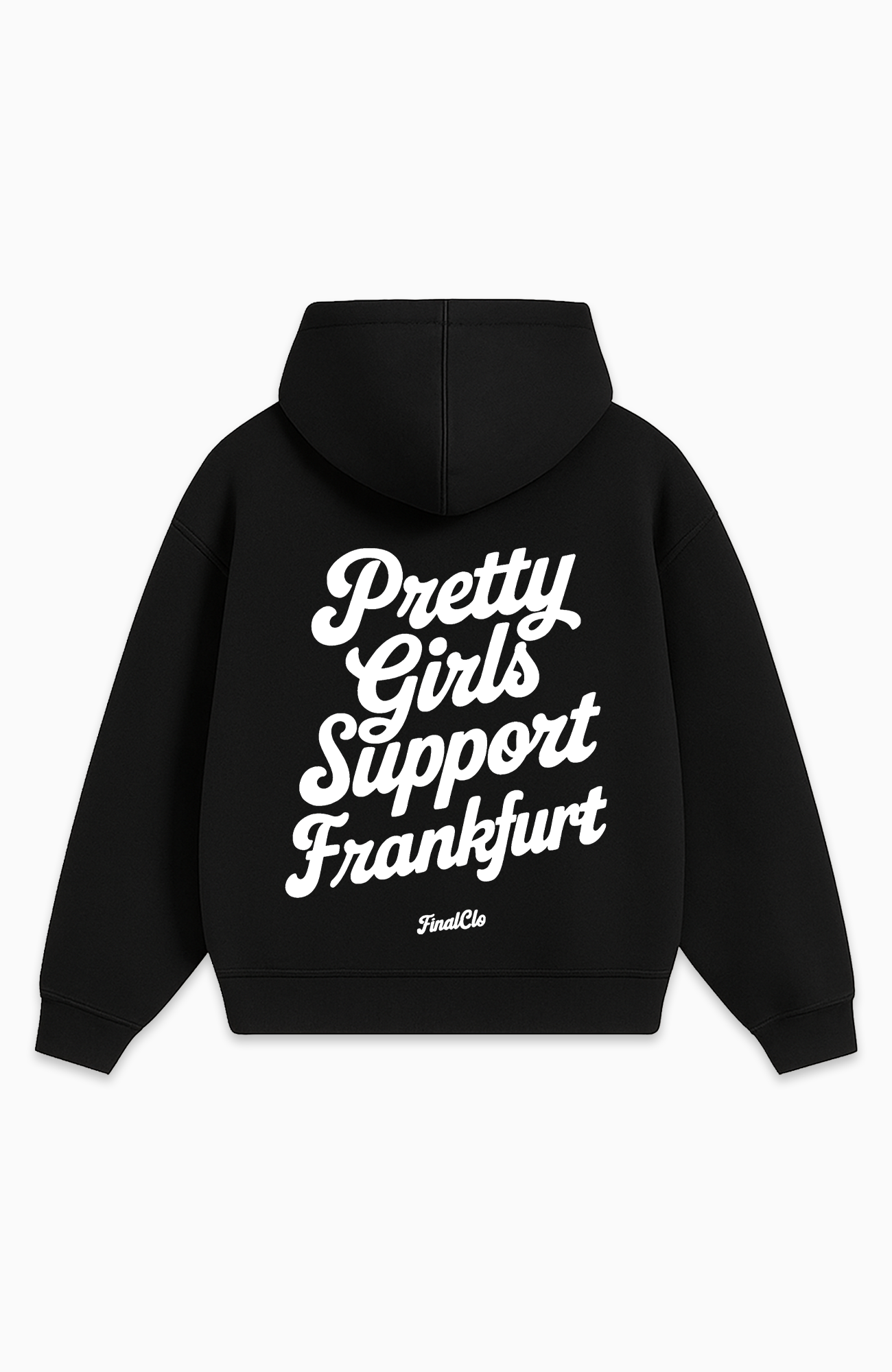 PRETTY GIRLS SUPPORT FRANKFURT OVERSIZED HOODIE