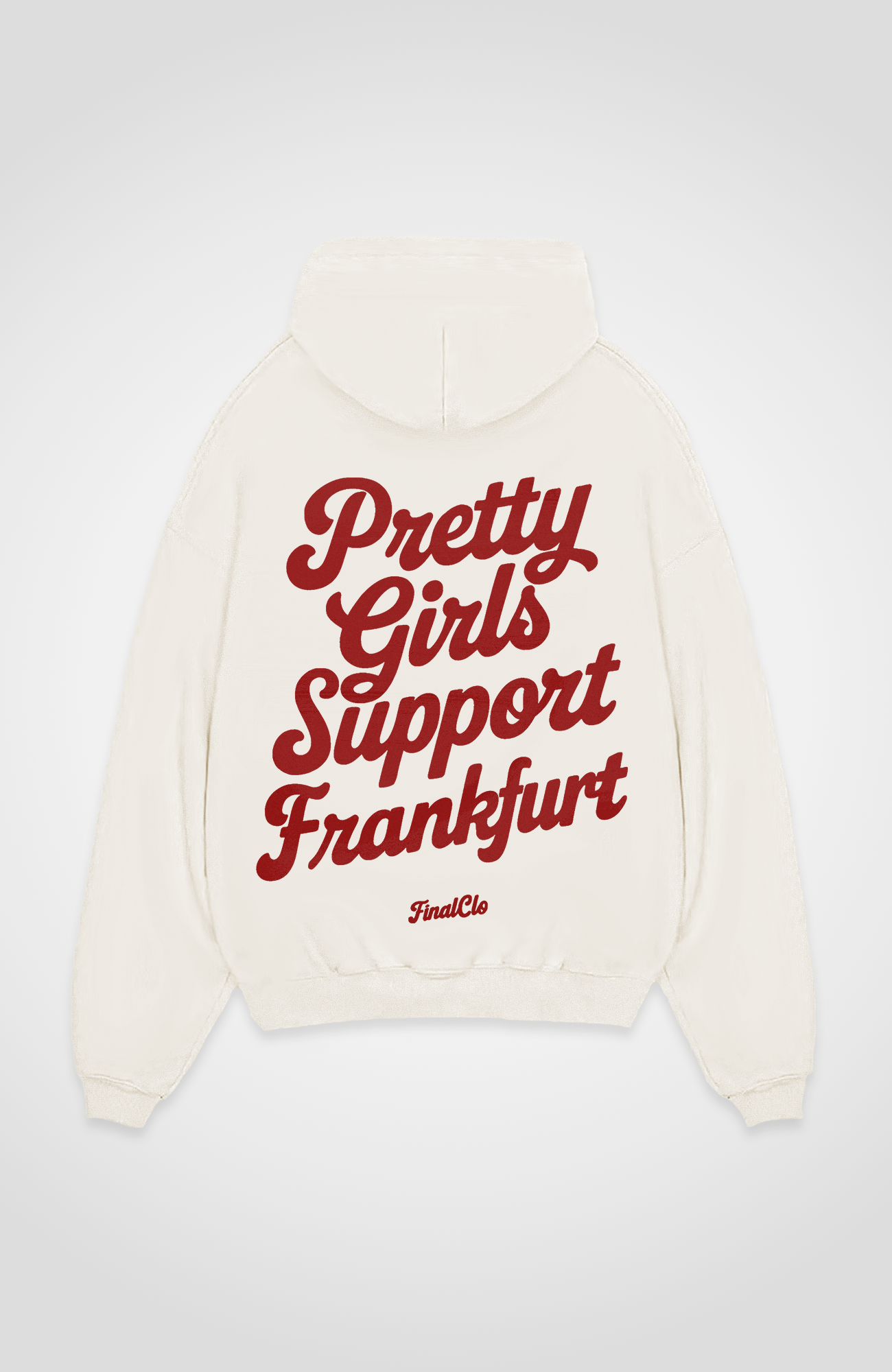 PRETTY GIRLS SUPPORT FRANKFURT OVERSIZED HOODIE