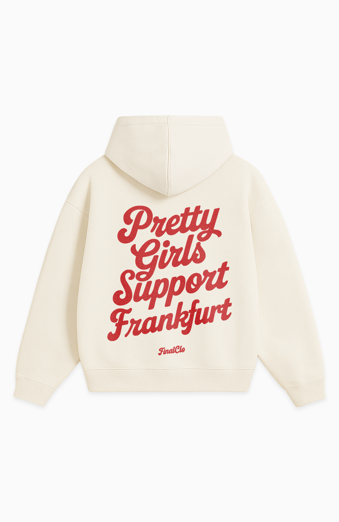 PRETTY GIRLS SUPPORT FRANKFURT OVERSIZED HOODIE