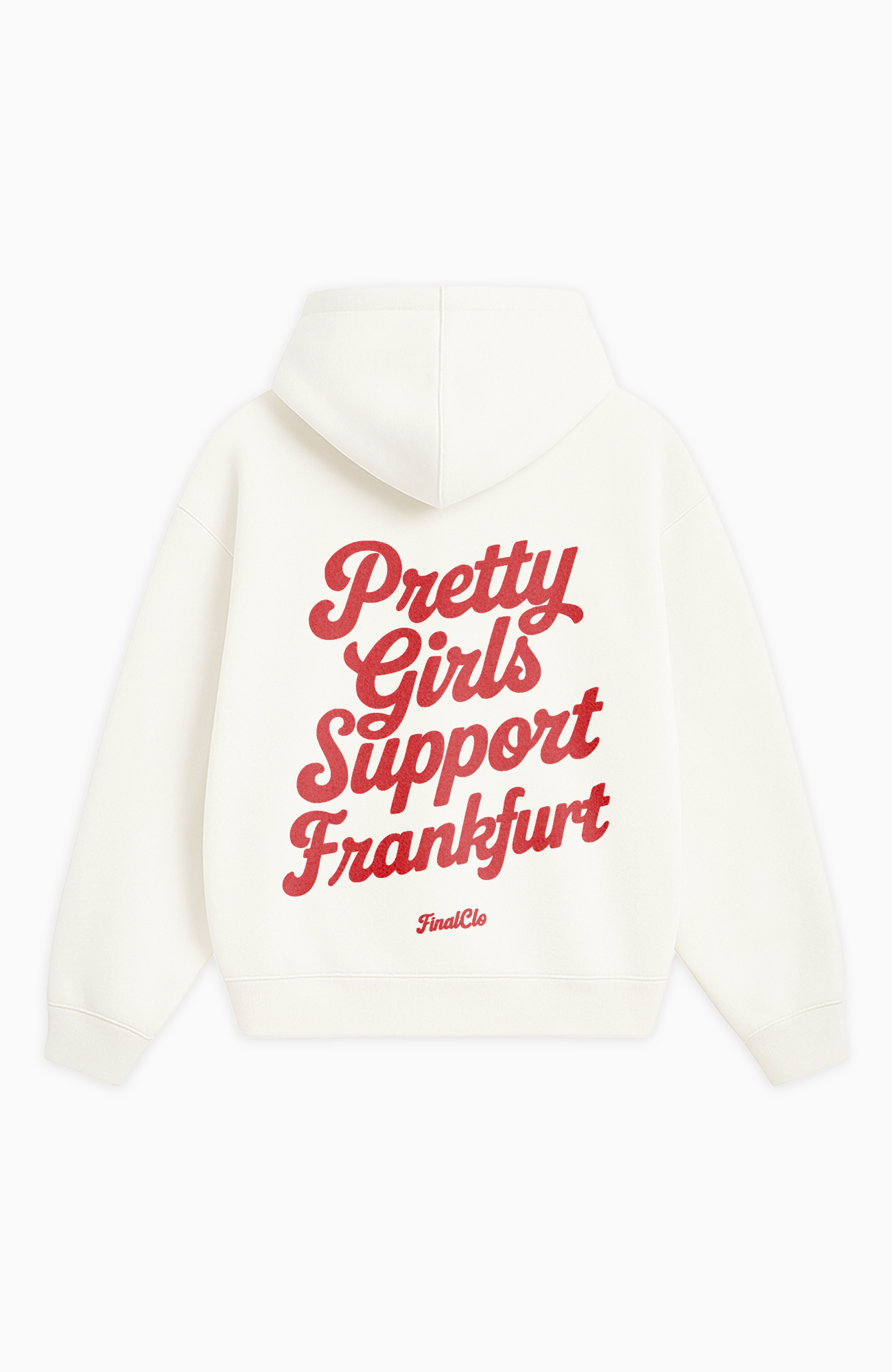 PRETTY GIRLS SUPPORT FRANKFURT OVERSIZED HOODIE