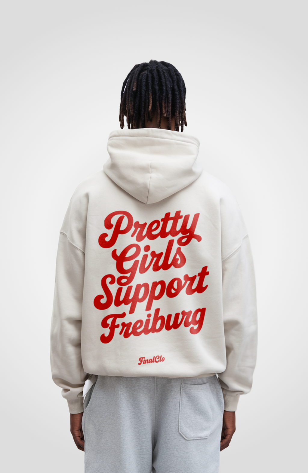 PRETTY GIRLS SUPPORT FREIBURG OVERSIZED HOODIE