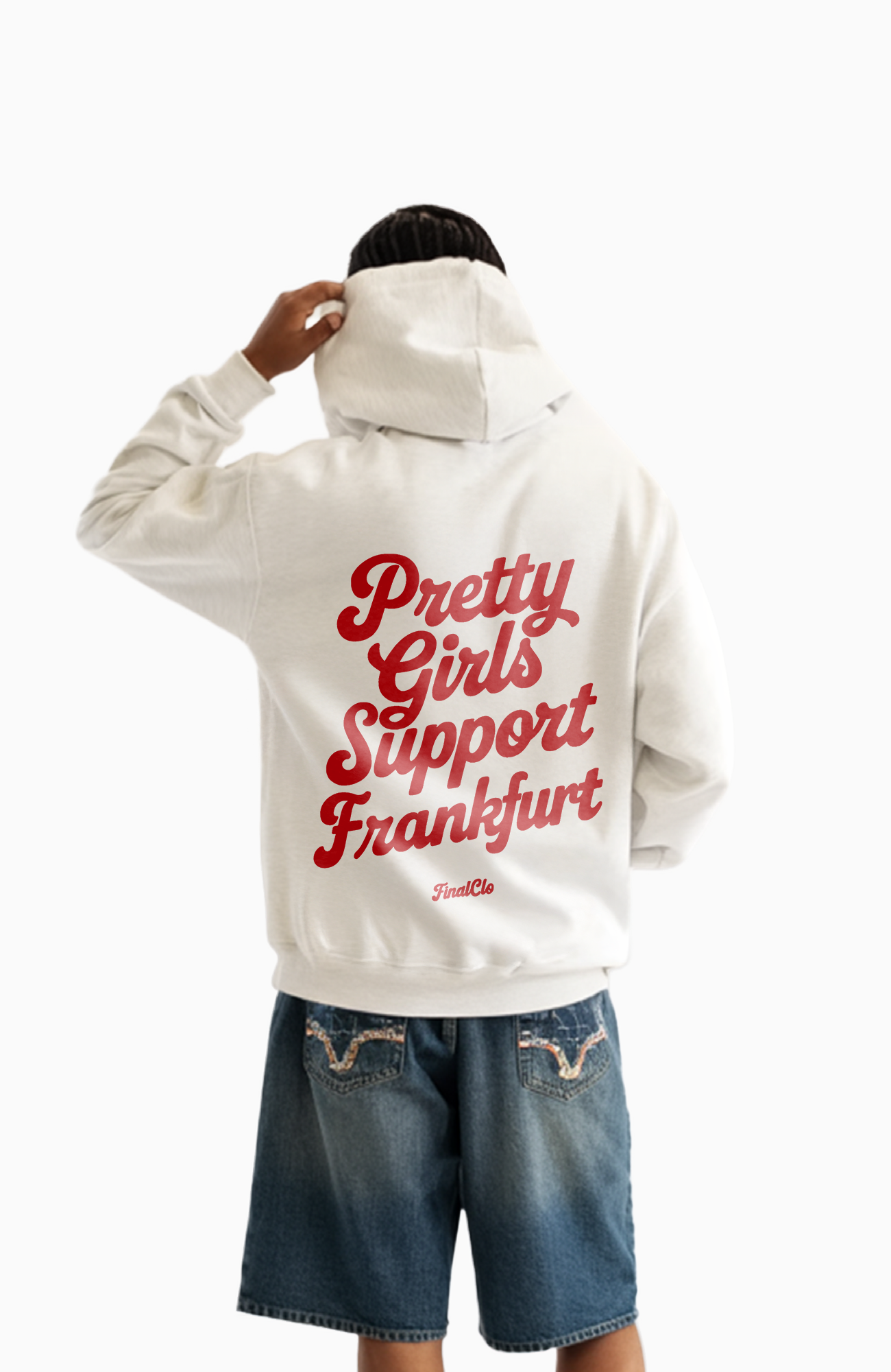 PRETTY GIRLS SUPPORT FRANKFURT OVERSIZED HOODIE