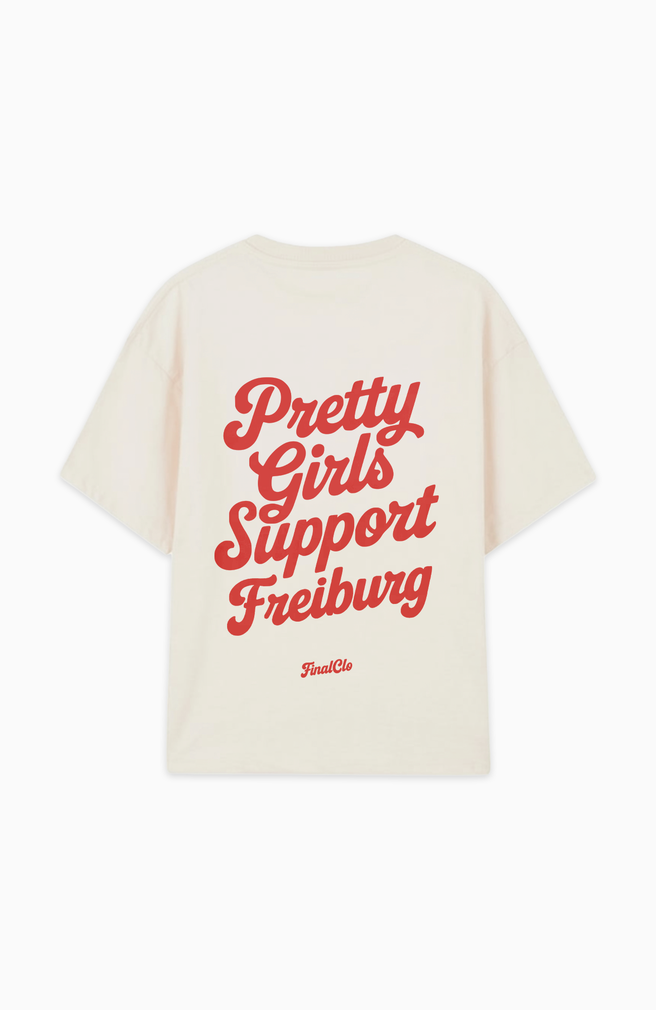 PRETTY GIRLS SUPPORT FREIBURG OVERSIZED SHIRT